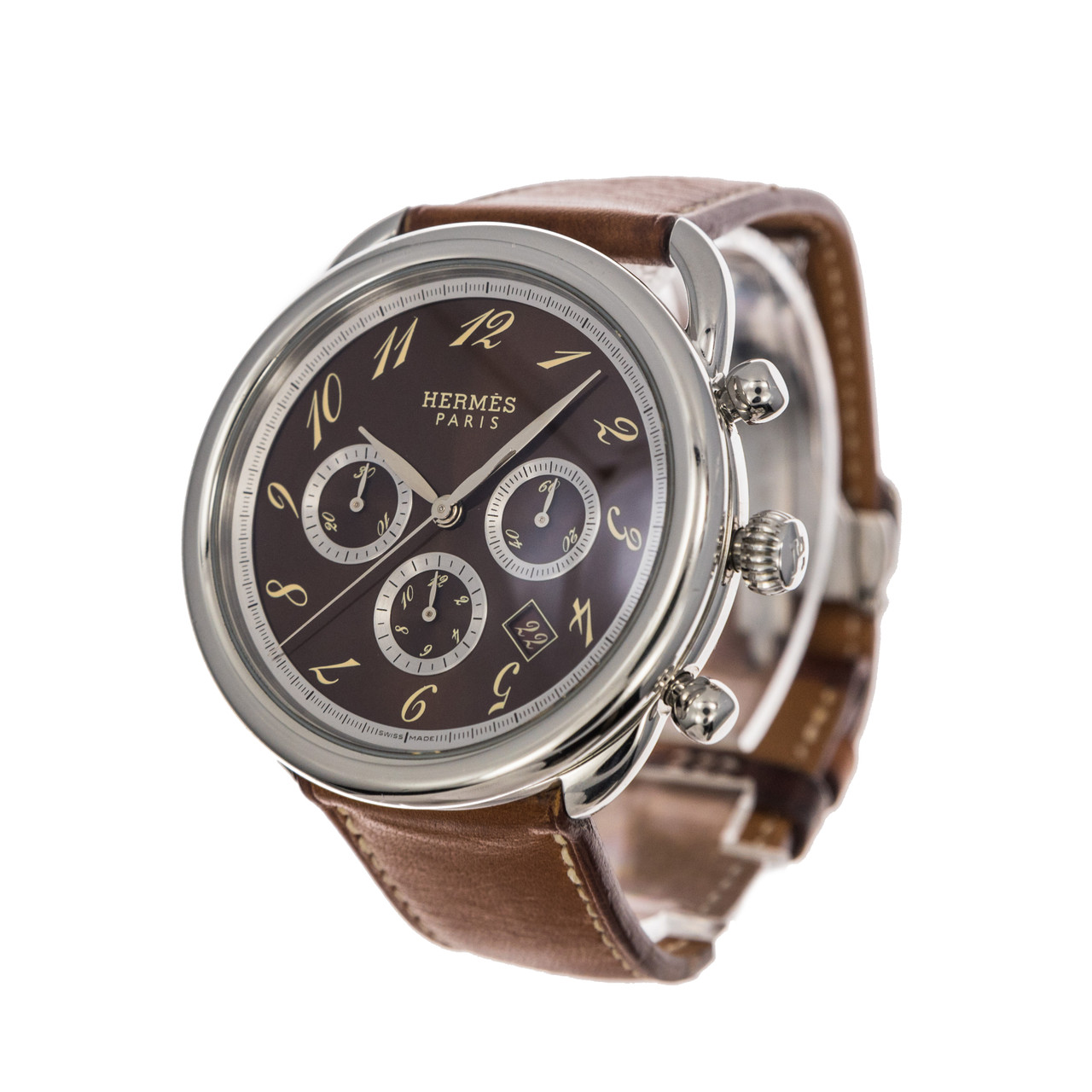 hermes arceau chronograph