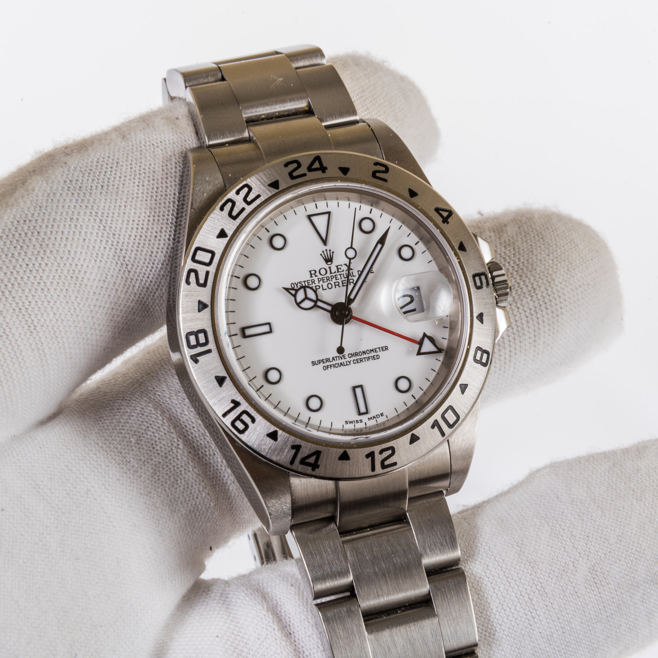 Rolex Explorer II 16570 T 'Polar' - DelrayWatch.com