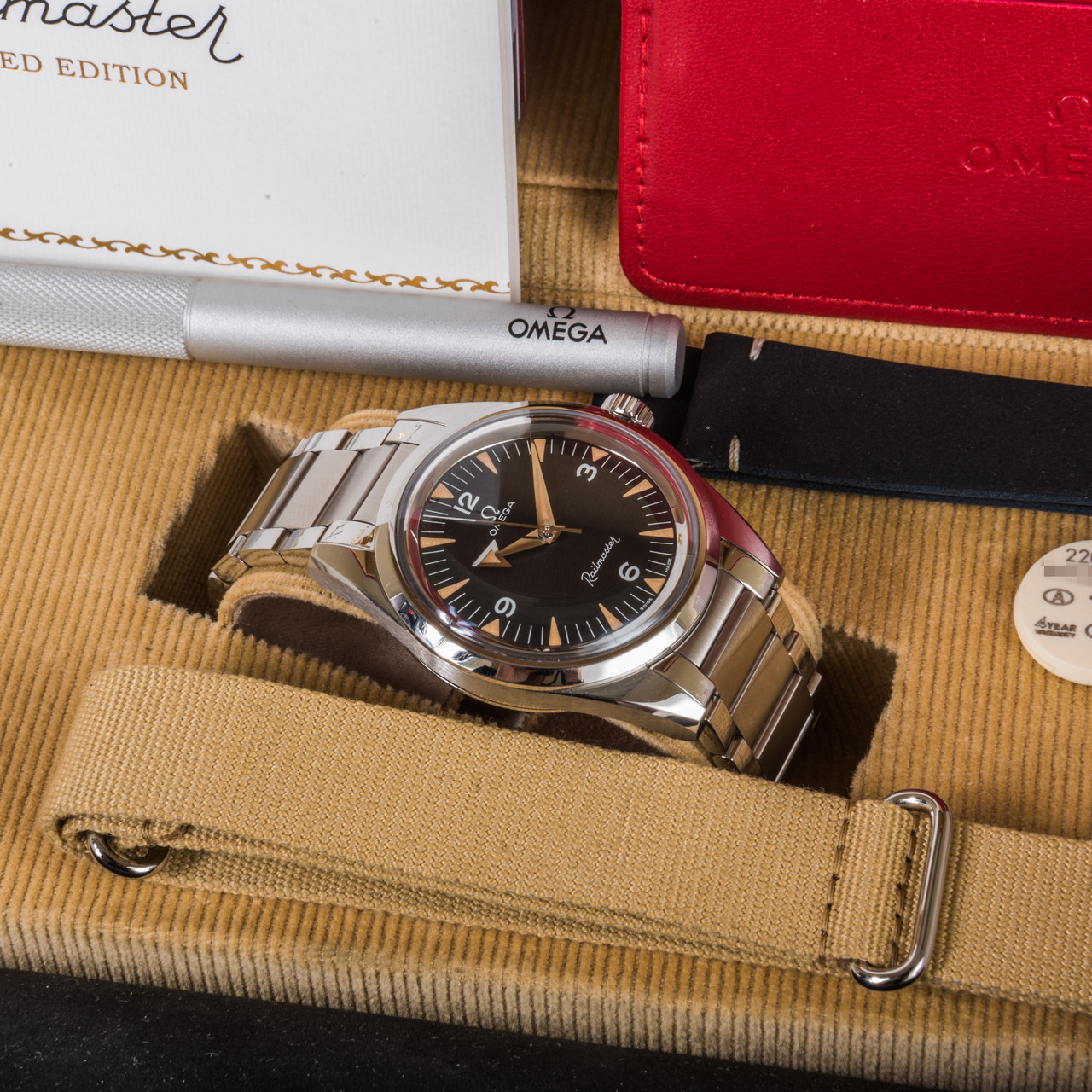 Omega Railmaster Co-Axial Master 