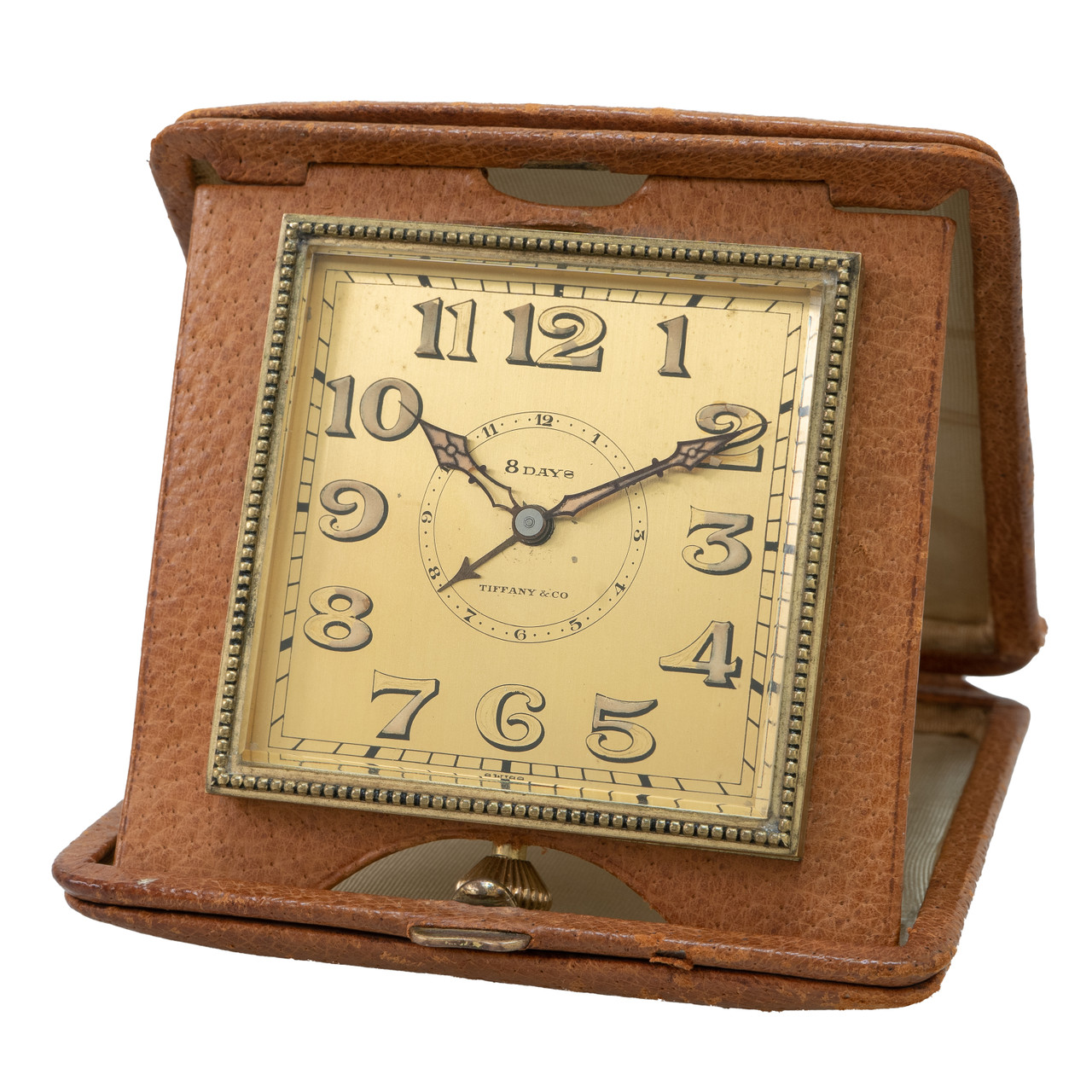 Tiffany & Co. Lemania 1920's Folding Alarm Clock - Inventory 5070