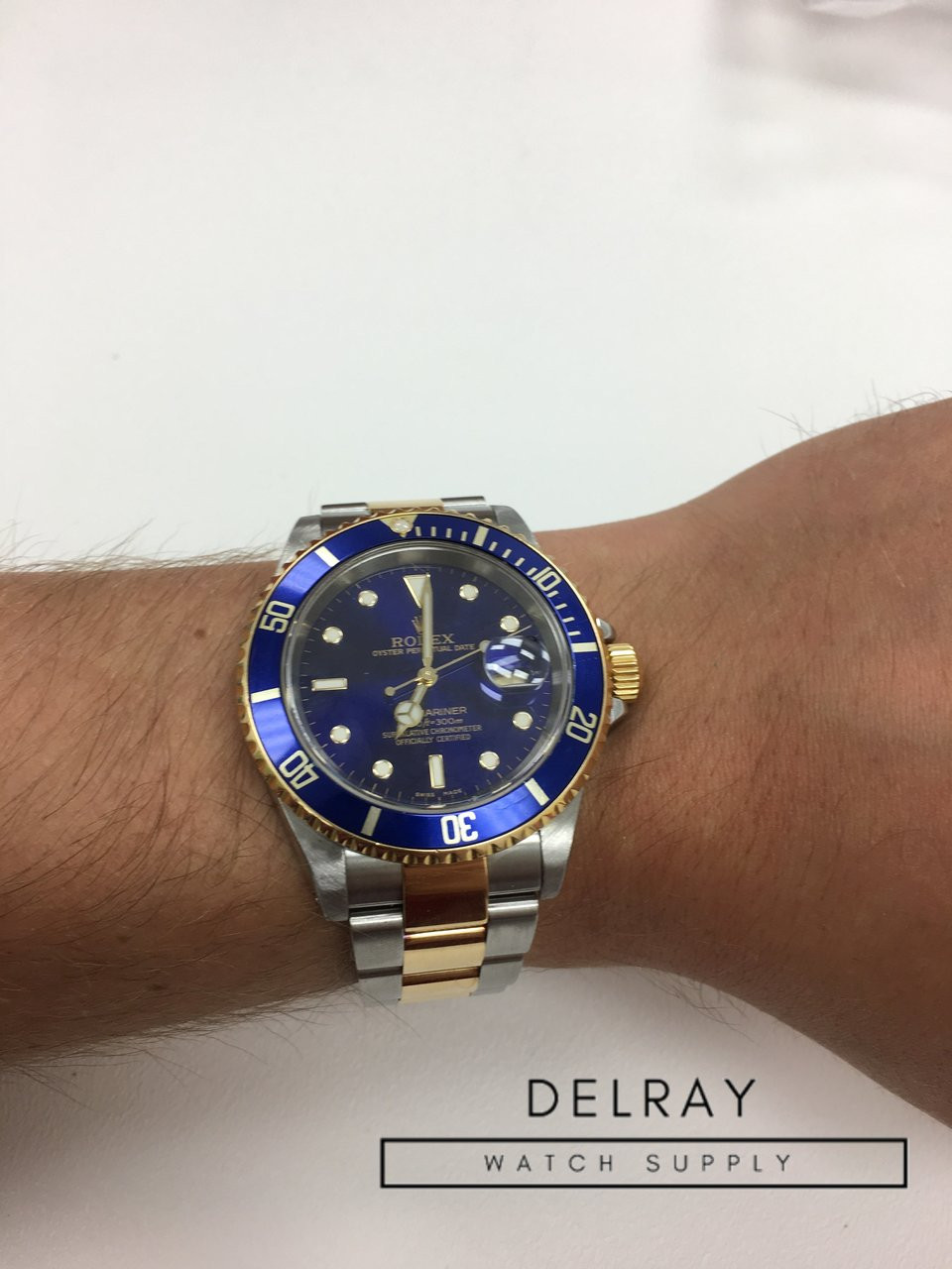 Rolex Submariner 16613 Blue Dial 