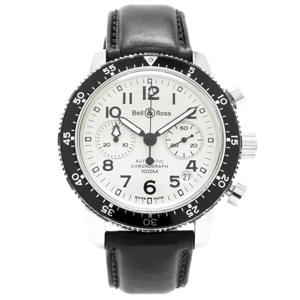 Bell &Ross Pilot Sapphire Classic Collection Chronograph 520S