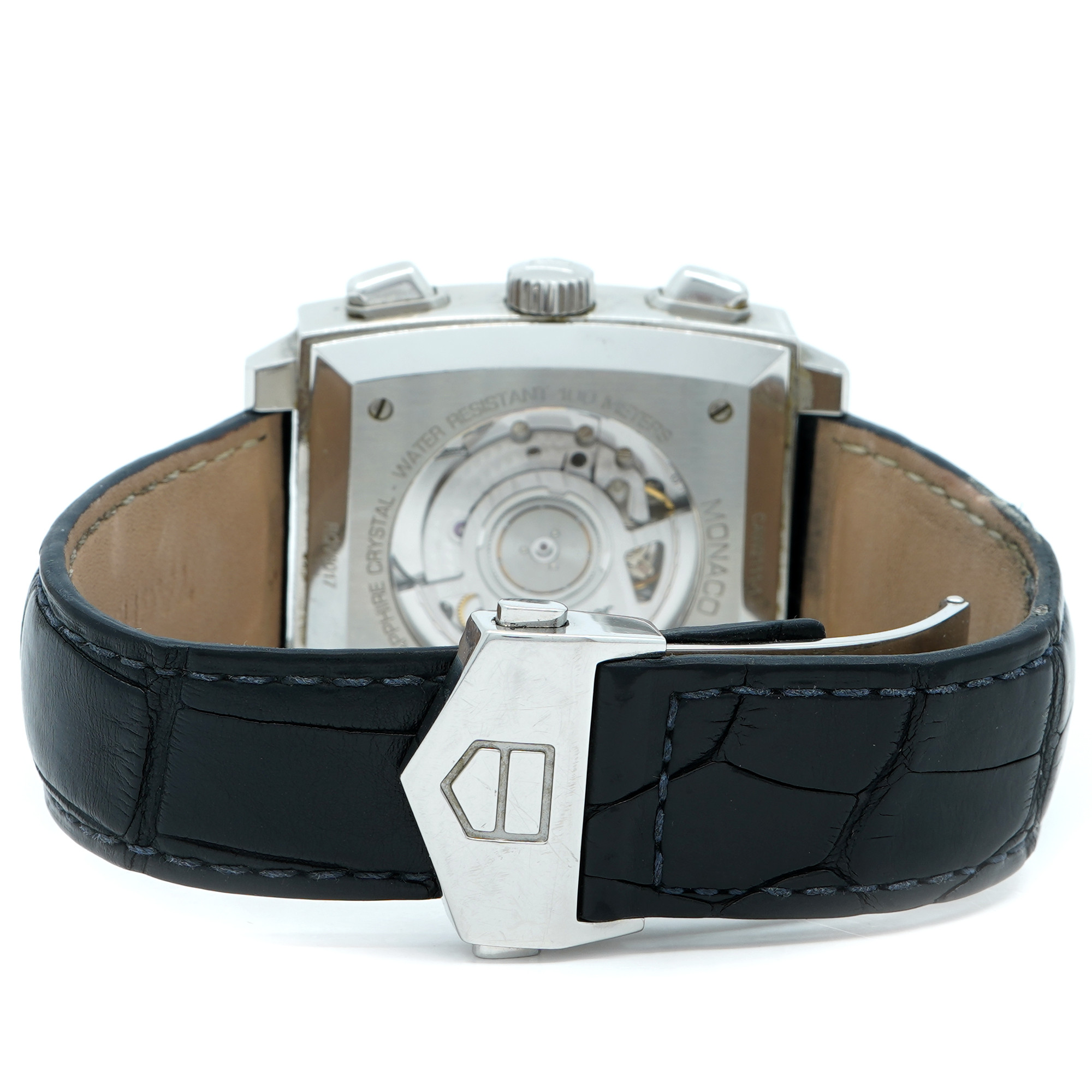 TAG Heuer Monaco Chronograph CAW2111-0 *Blue Dial* - Inventory 8701