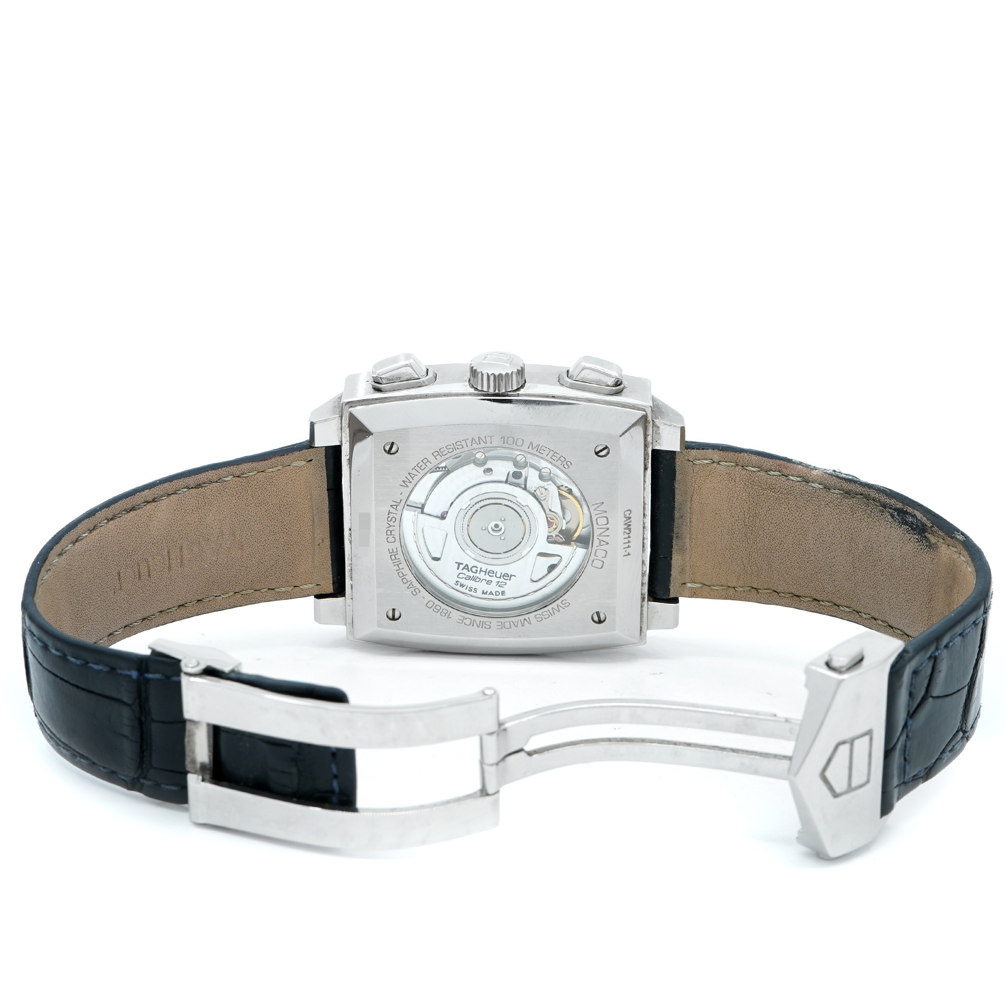 TAG Heuer Monaco Chronograph CAW2111-0 *Blue Dial* - Inventory 8701