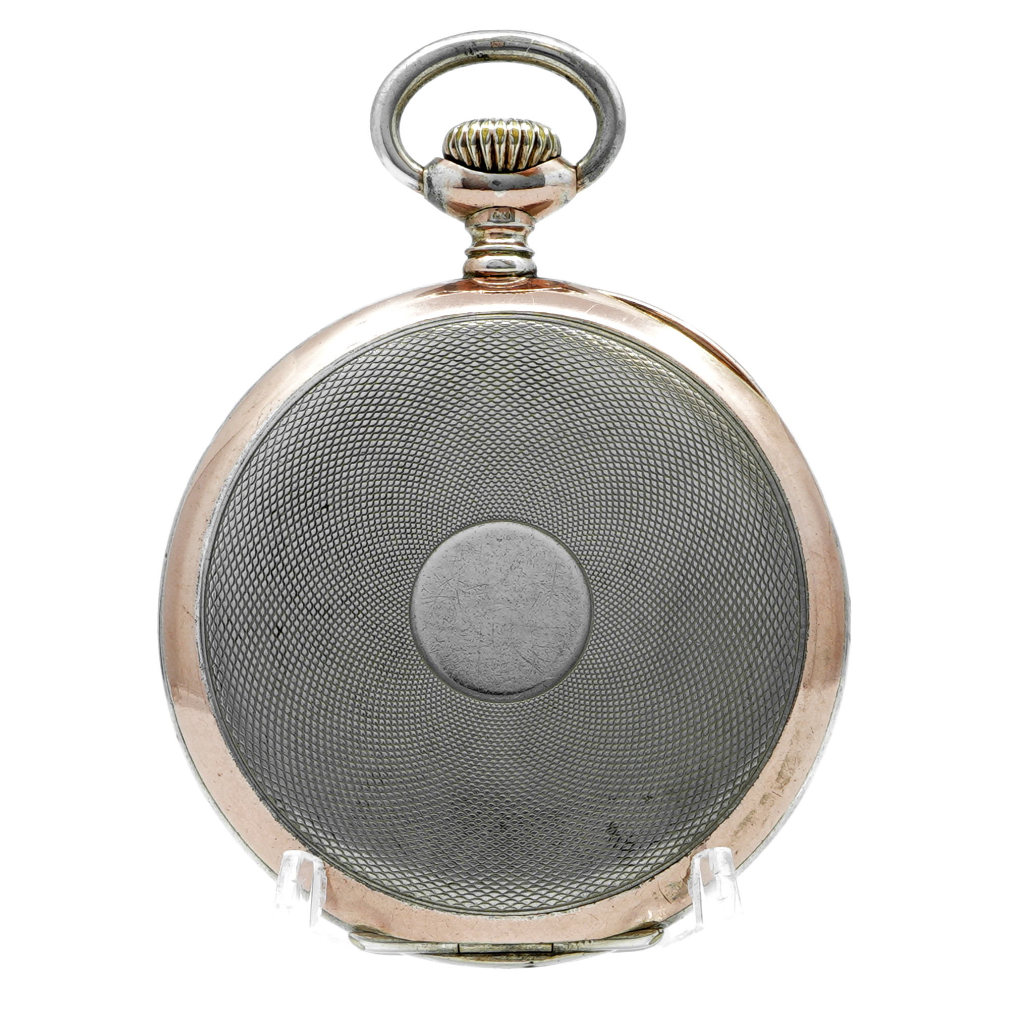 Zenith Pocket Watch *Early 1900's* *Rose Gold and Silver Case* - Inventory 8705