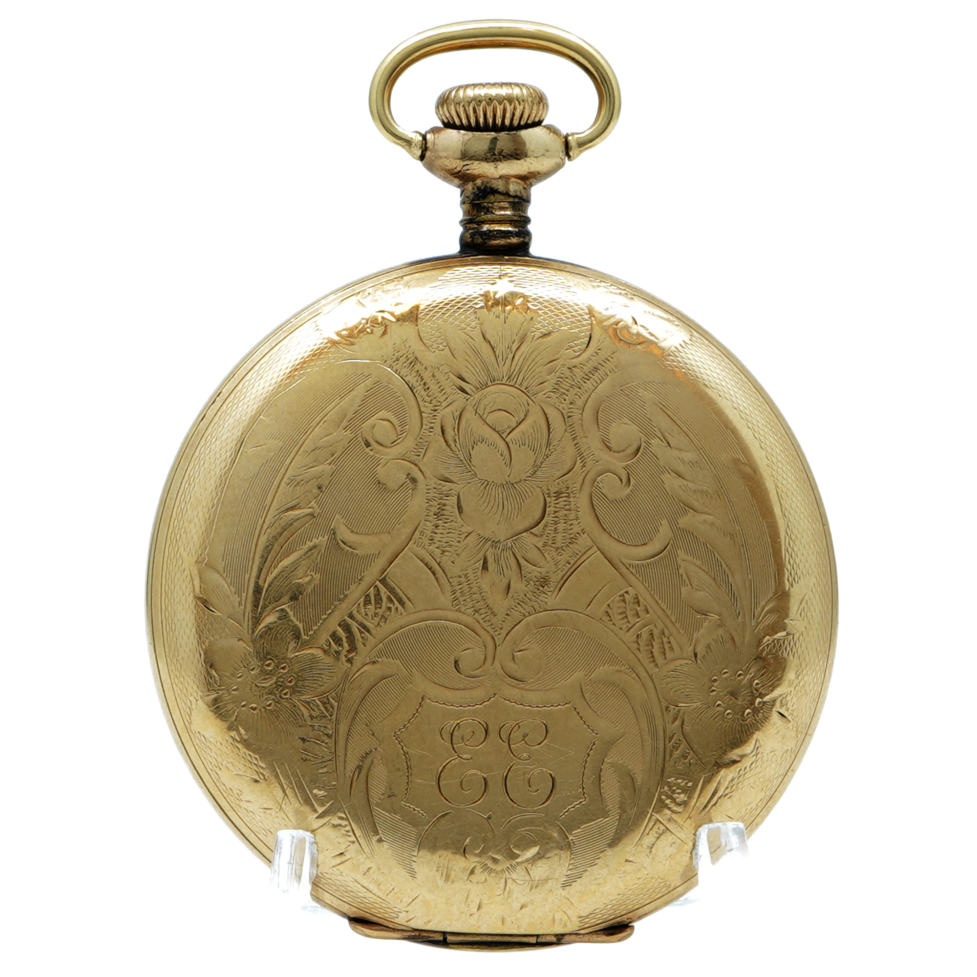 Elgin 1914 12S Model 2 Grade 301 Hunter Style Pocket Watch - Inventory 8703
