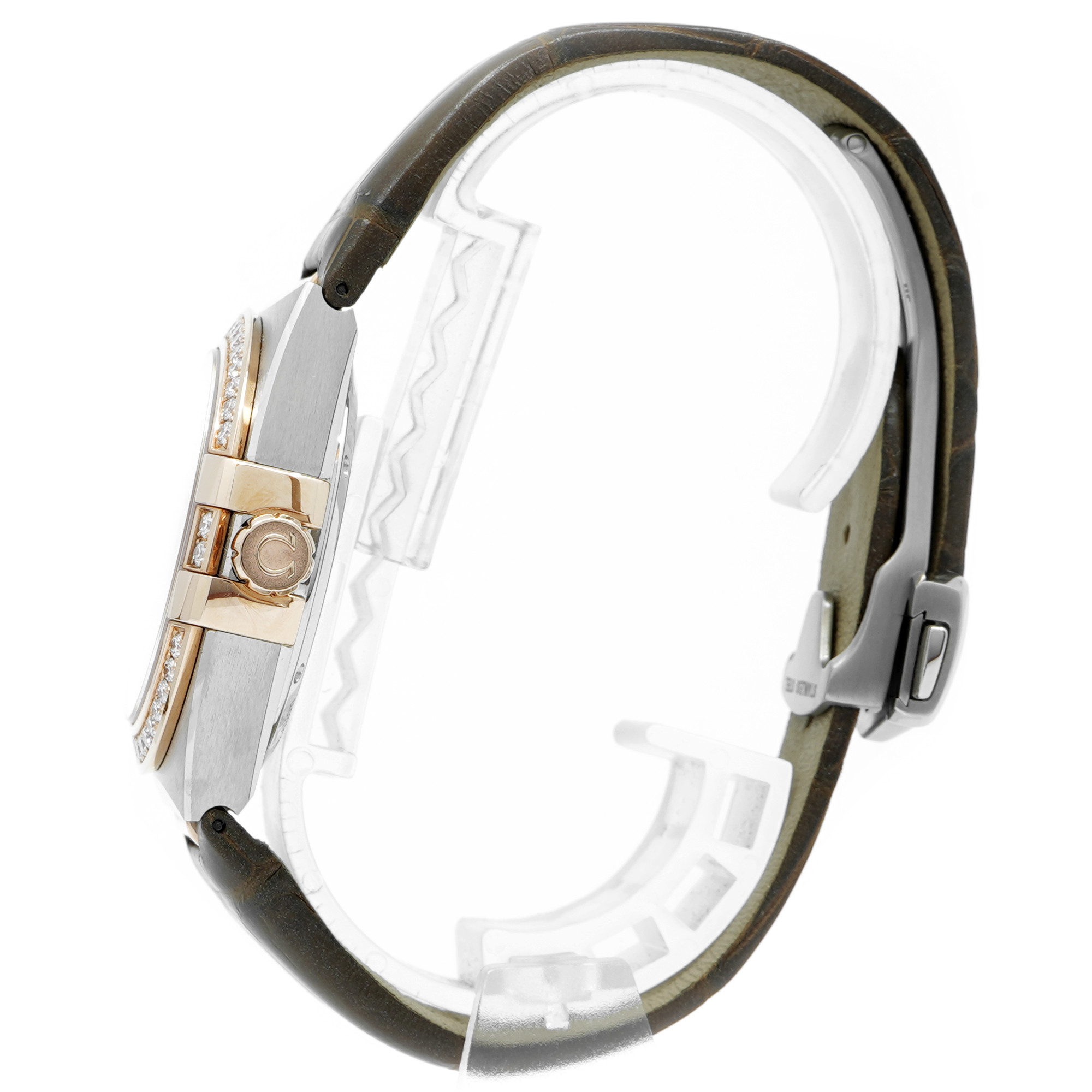 Omega Constellation 36mm Steel & Sedna Gold Diamonds 131.28.36.20.63.001 *Unworn* - Inventory 8706