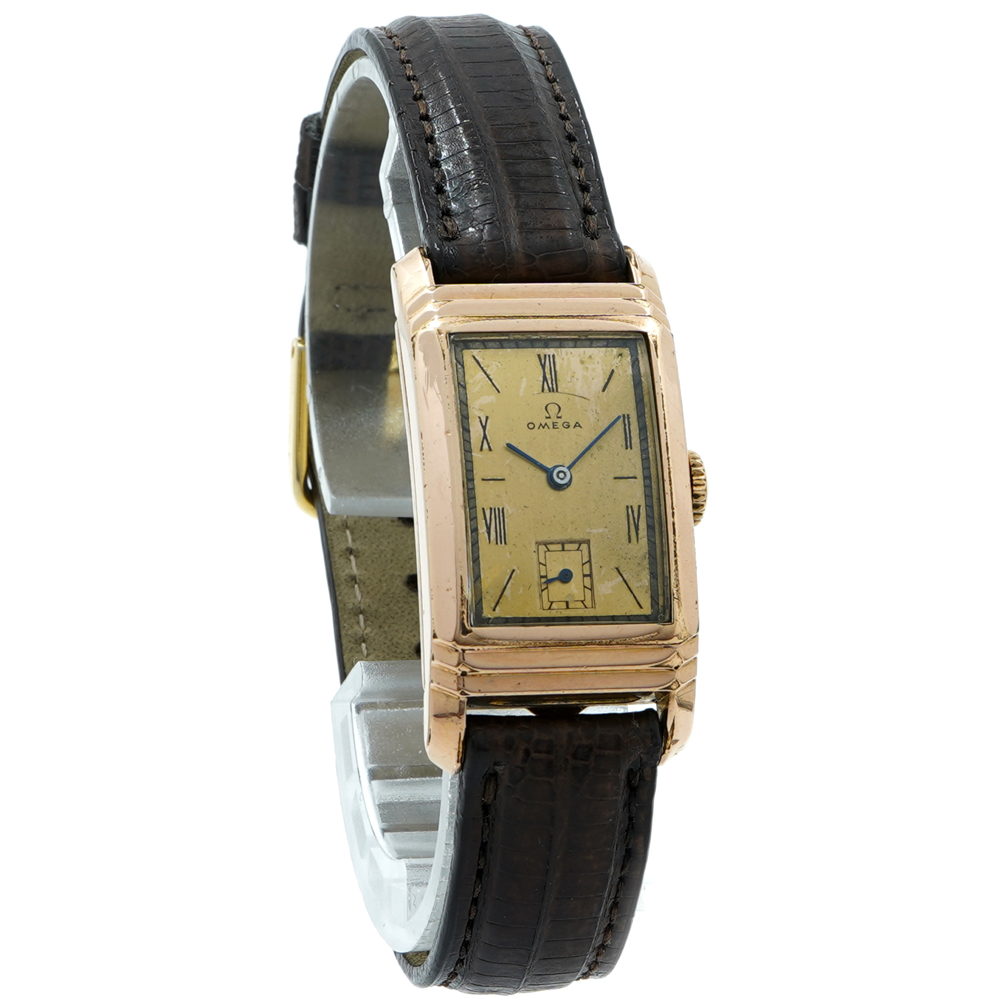 Omega Classic 1930's Deco Style *Roman Dial* - Inventory 8702