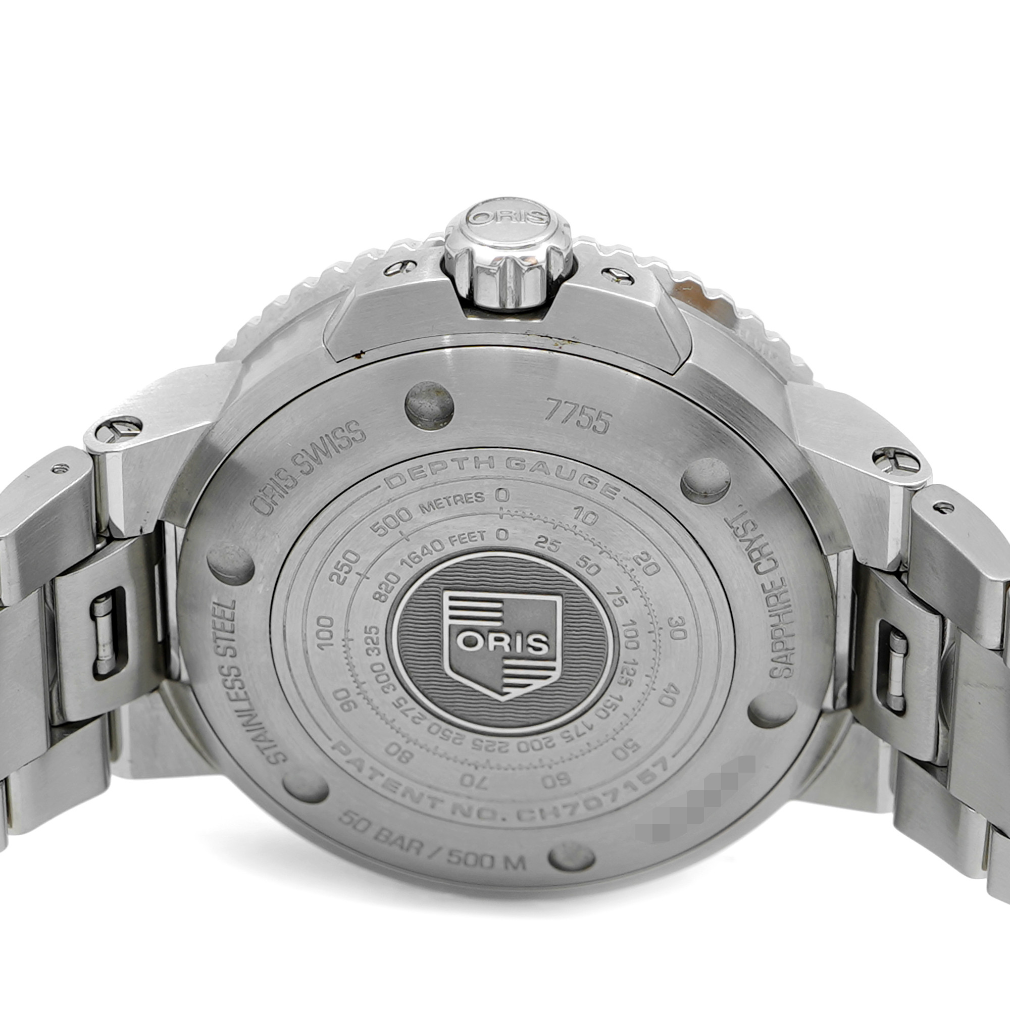 Oris Aquis Depth Gauge 01 733 7755 4154 - Inventory 8707