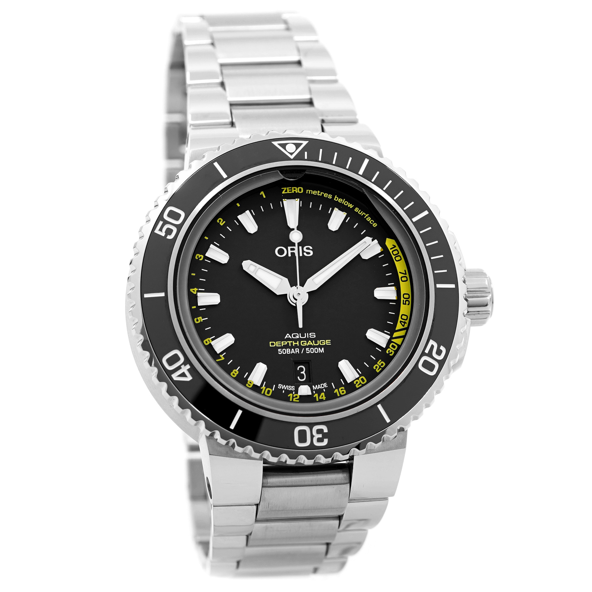 Oris Aquis Depth Gauge 01 733 7755 4154 - Inventory 8707
