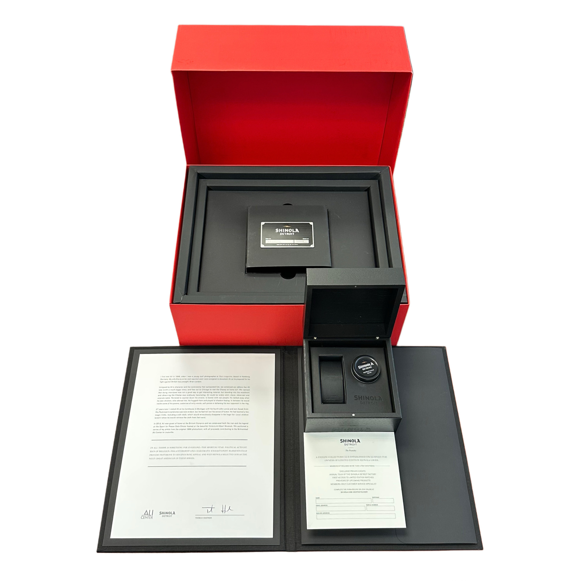 Shinola The Guardian Muhammad Ali S0120000503 - Inventory 8732