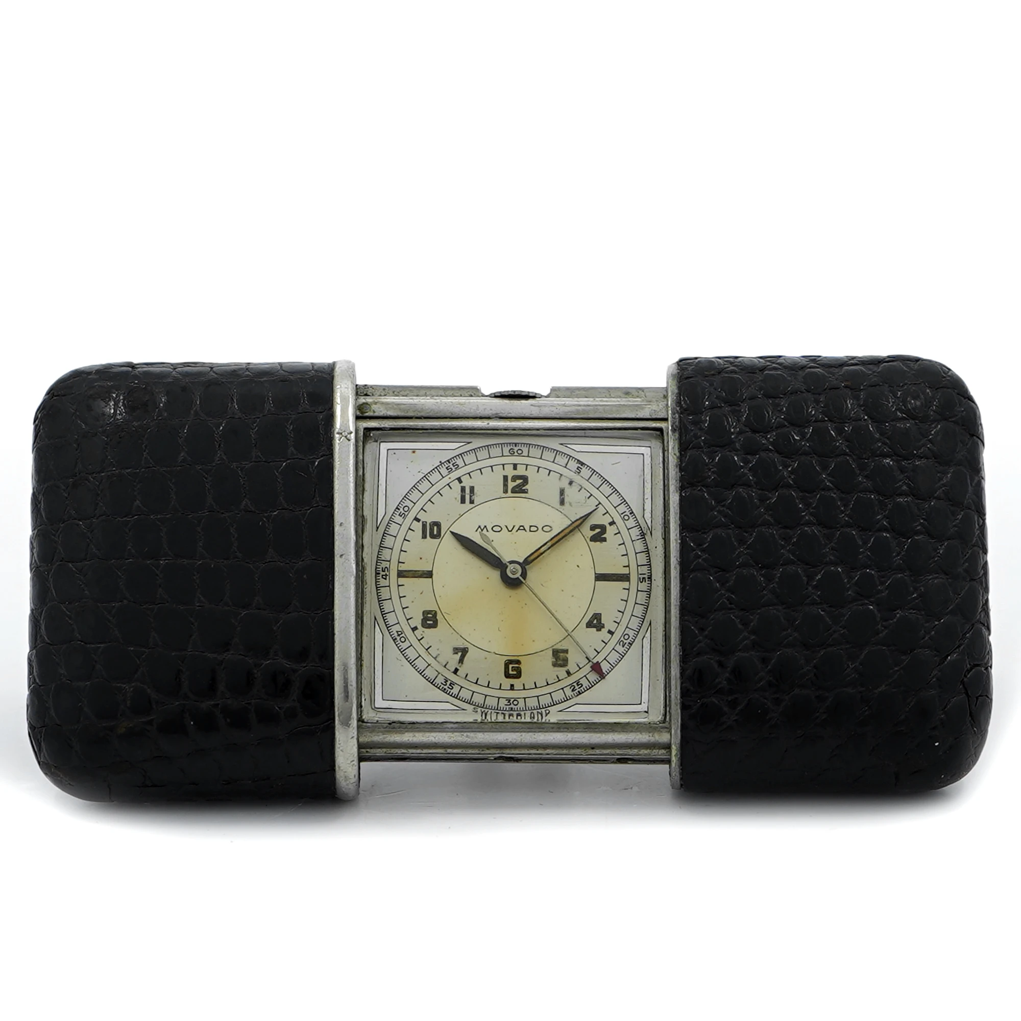 Movado Ermeto *Vintage 1950's* Sterling Silver Case - Inventory 8736