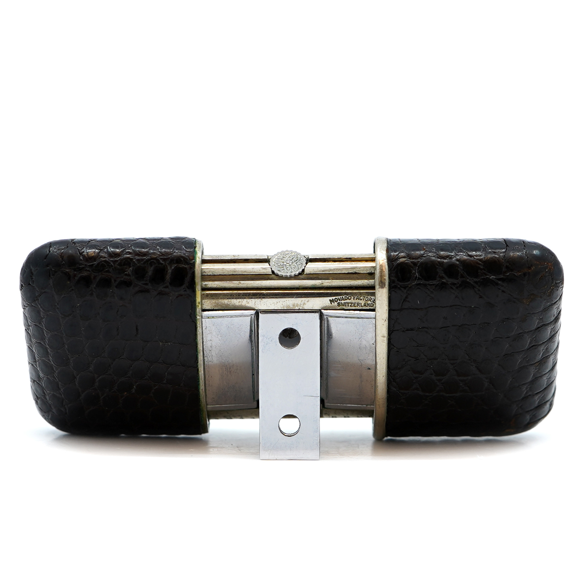 Movado Ermeto *Vintage 1950's* Sterling Silver Case - Inventory 8736