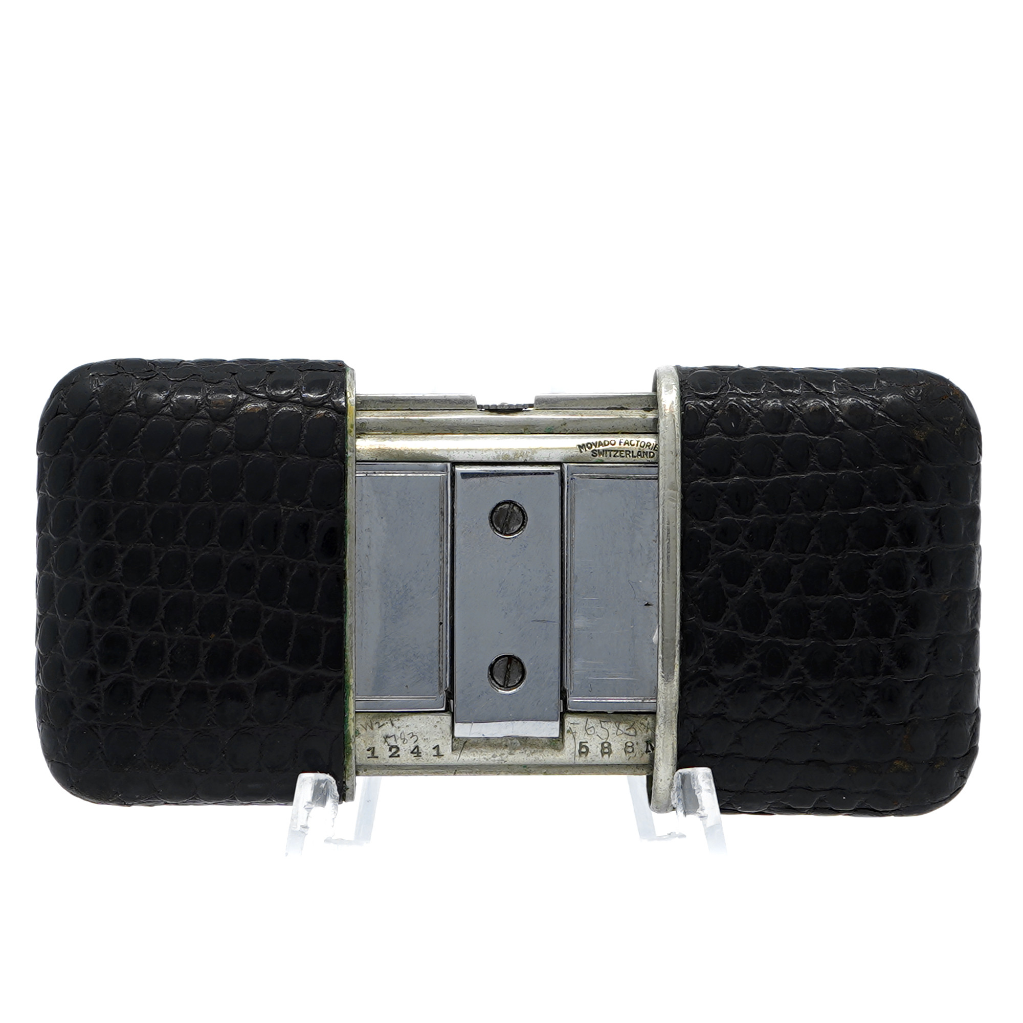 Movado Ermeto *Vintage 1950's* Sterling Silver Case - Inventory 8736