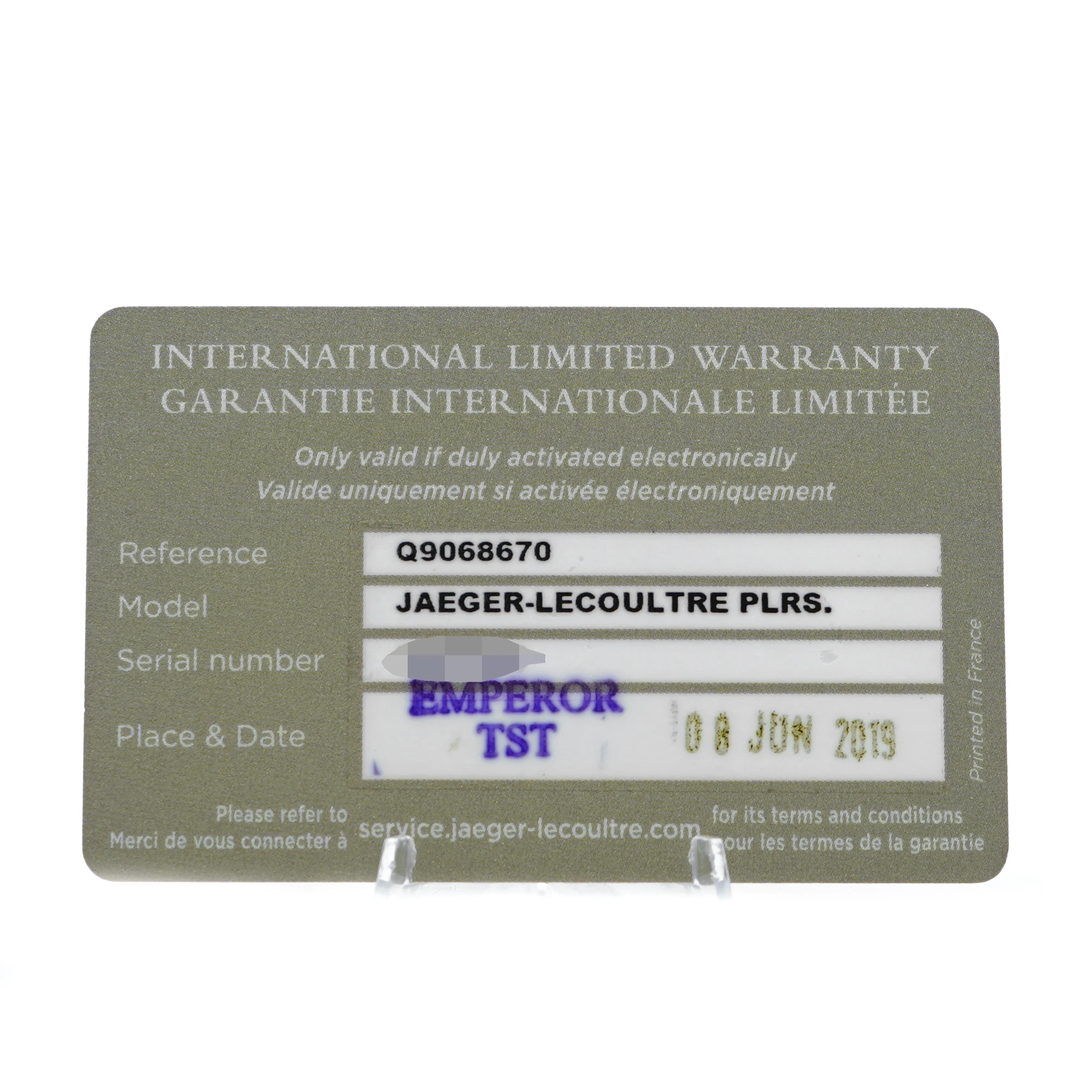 Jaeger LeCoultre Polaris Date Q9068670 - Inventory 8739