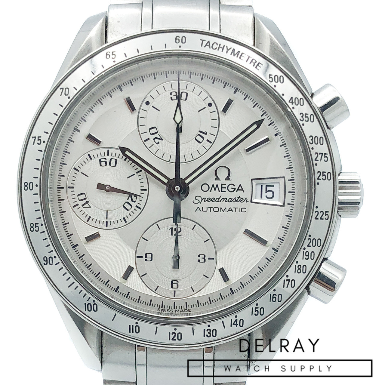 Omega Speedmaster Automatic Silver Dial 2