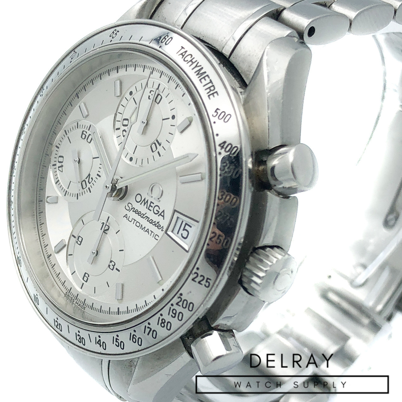 Omega Speedmaster Automatic Silver Dial 2