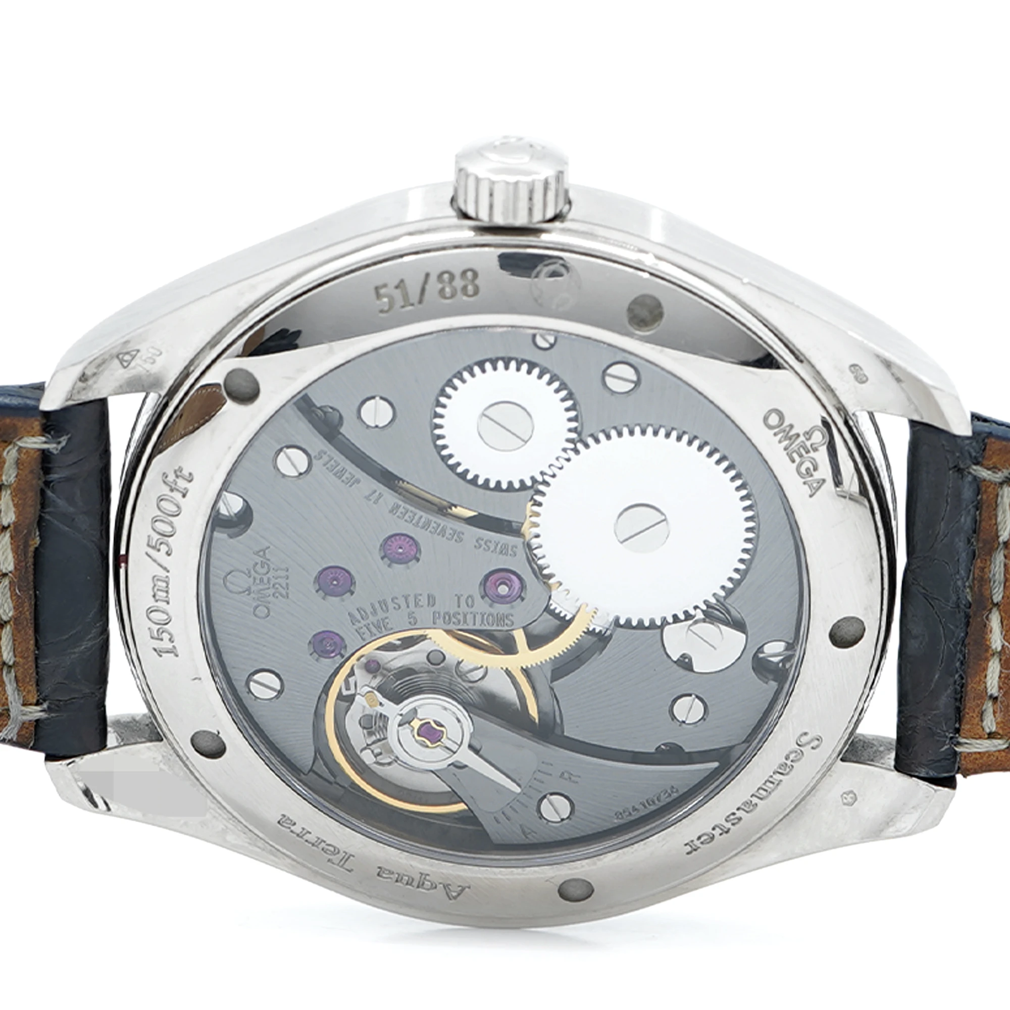 Omega Seamaster Aqua Terra 150M *Limited Edition White Gold* - Inventory 8781