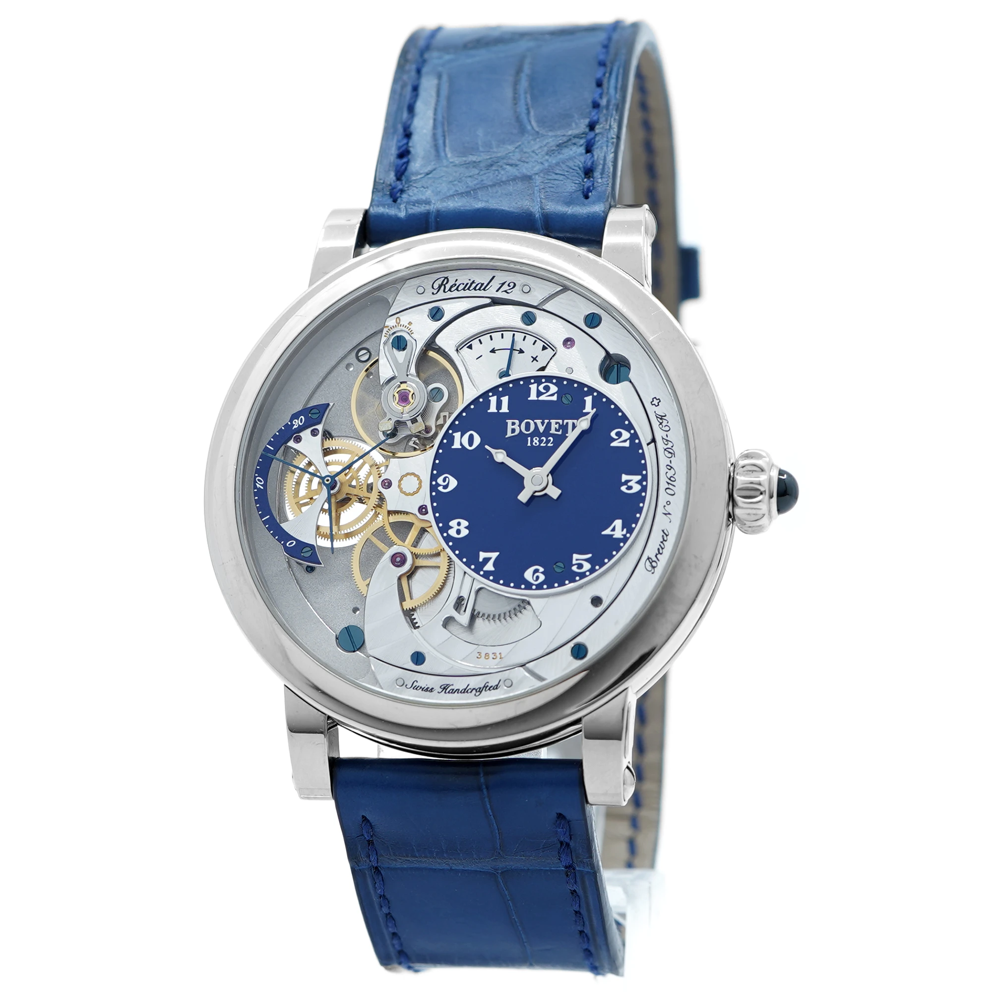 Bovet Recital 12 Monsieur Dimier *Limited Edition* *Blue Dial* - Inventory 8782