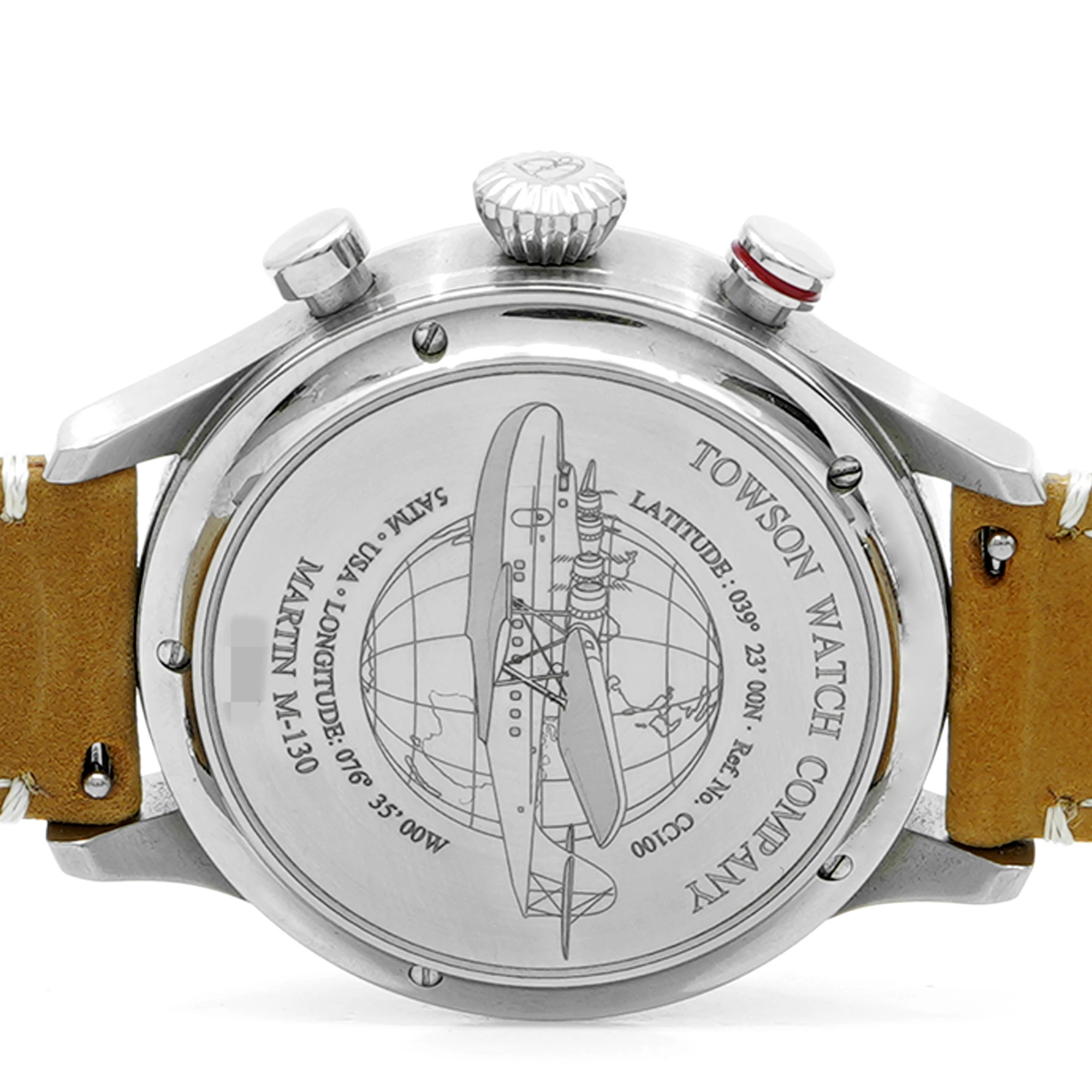 Towson Watch Co Martin M-130 American PIlot Watch - Inventory 8597