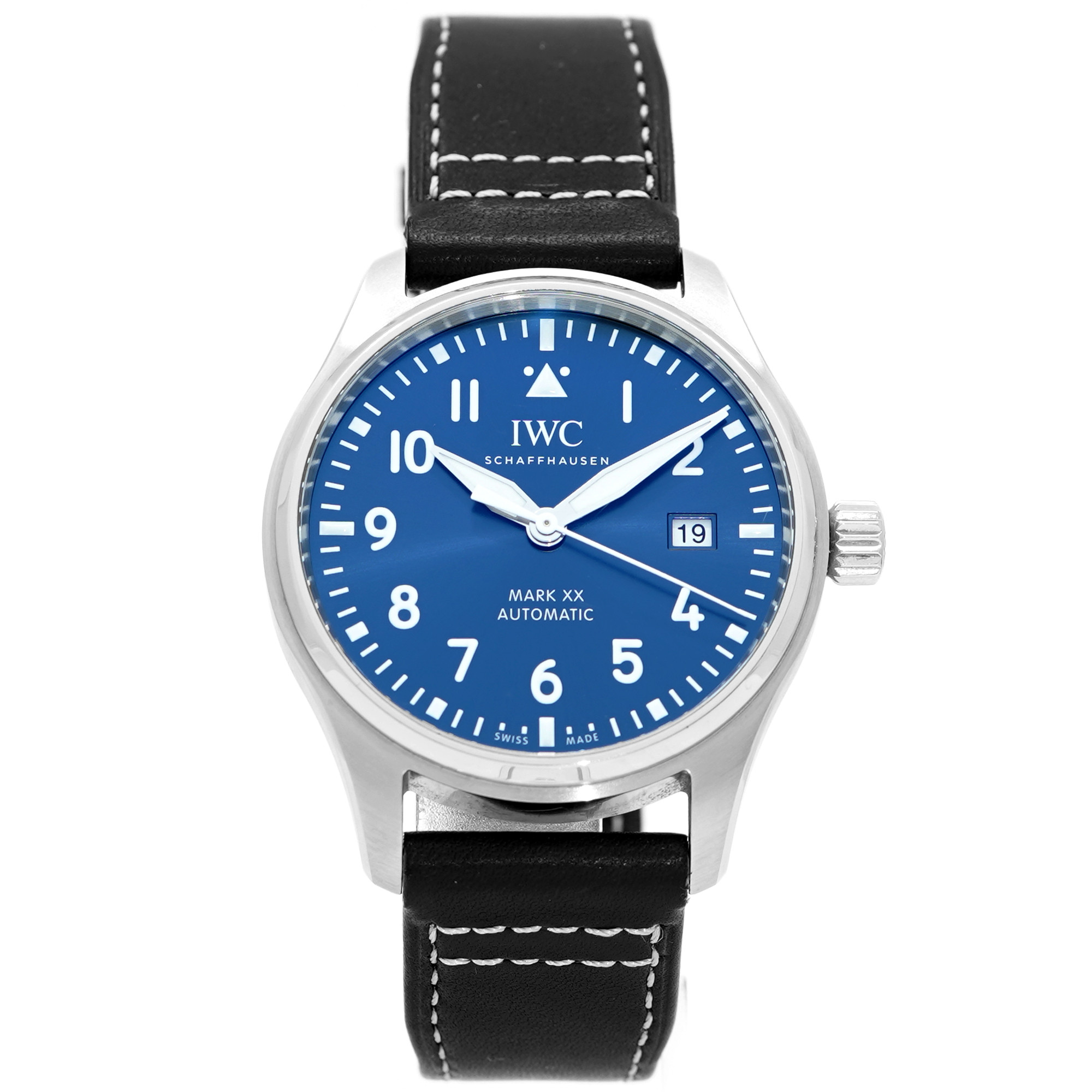 IWC Pilot Mark XX 40mm IW328203 *Blue Dial* - Inventory 8815