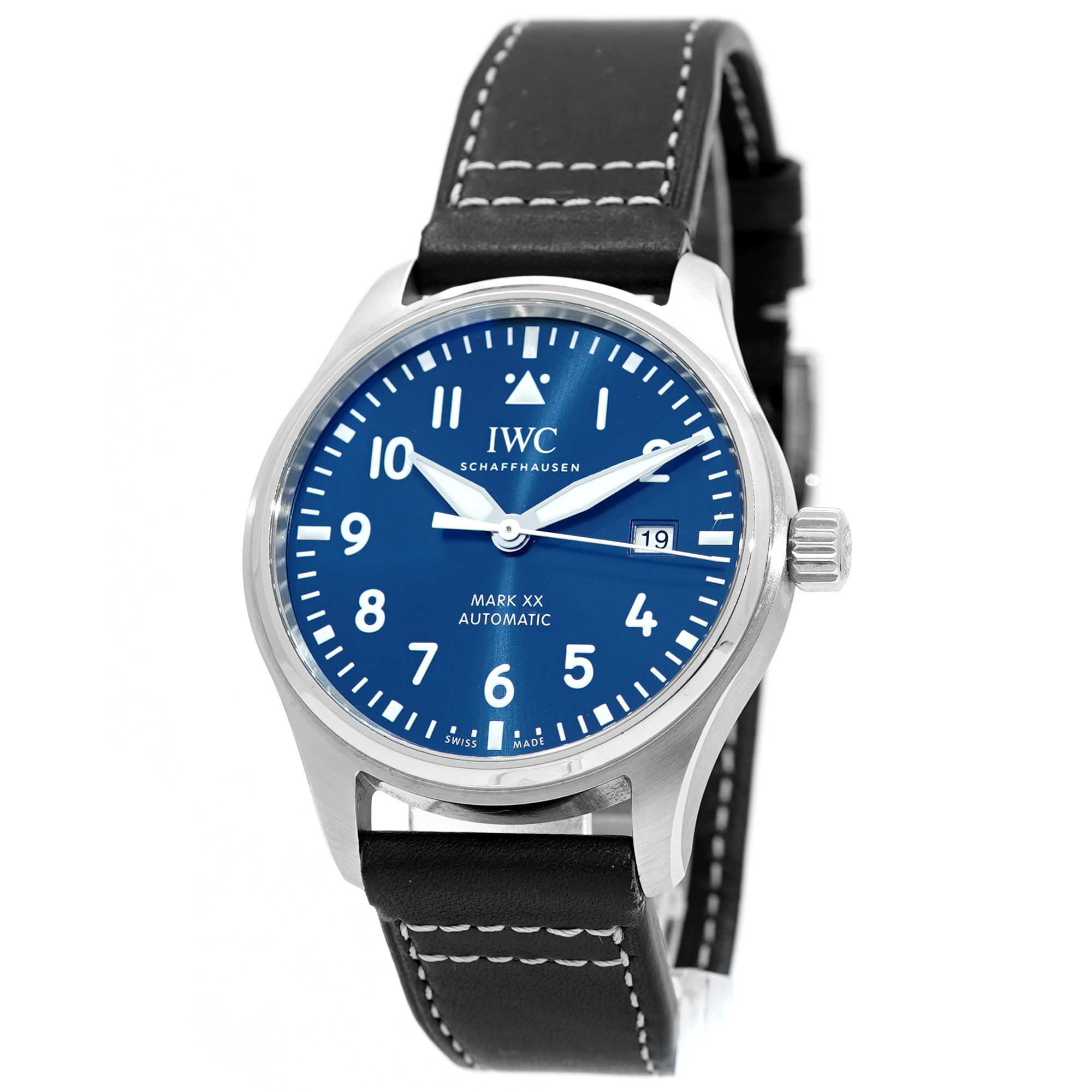 IWC Pilot Mark XX 40mm IW328203 *Blue Dial* - Inventory 8815