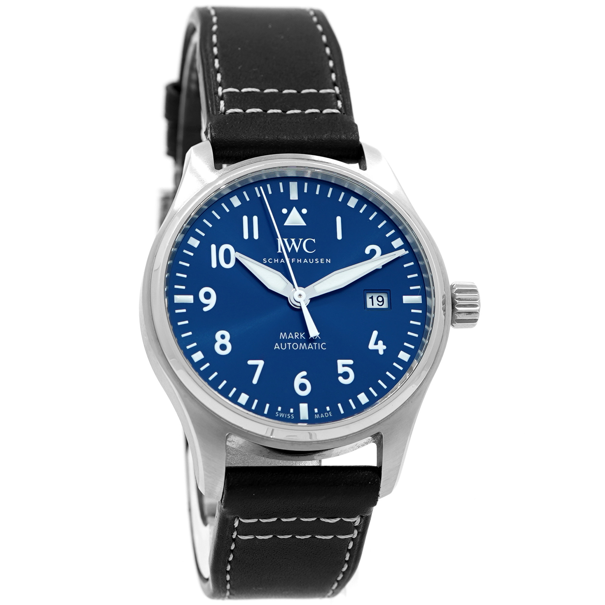 IWC Pilot Mark XX 40mm IW328203 *Blue Dial* - Inventory 8815