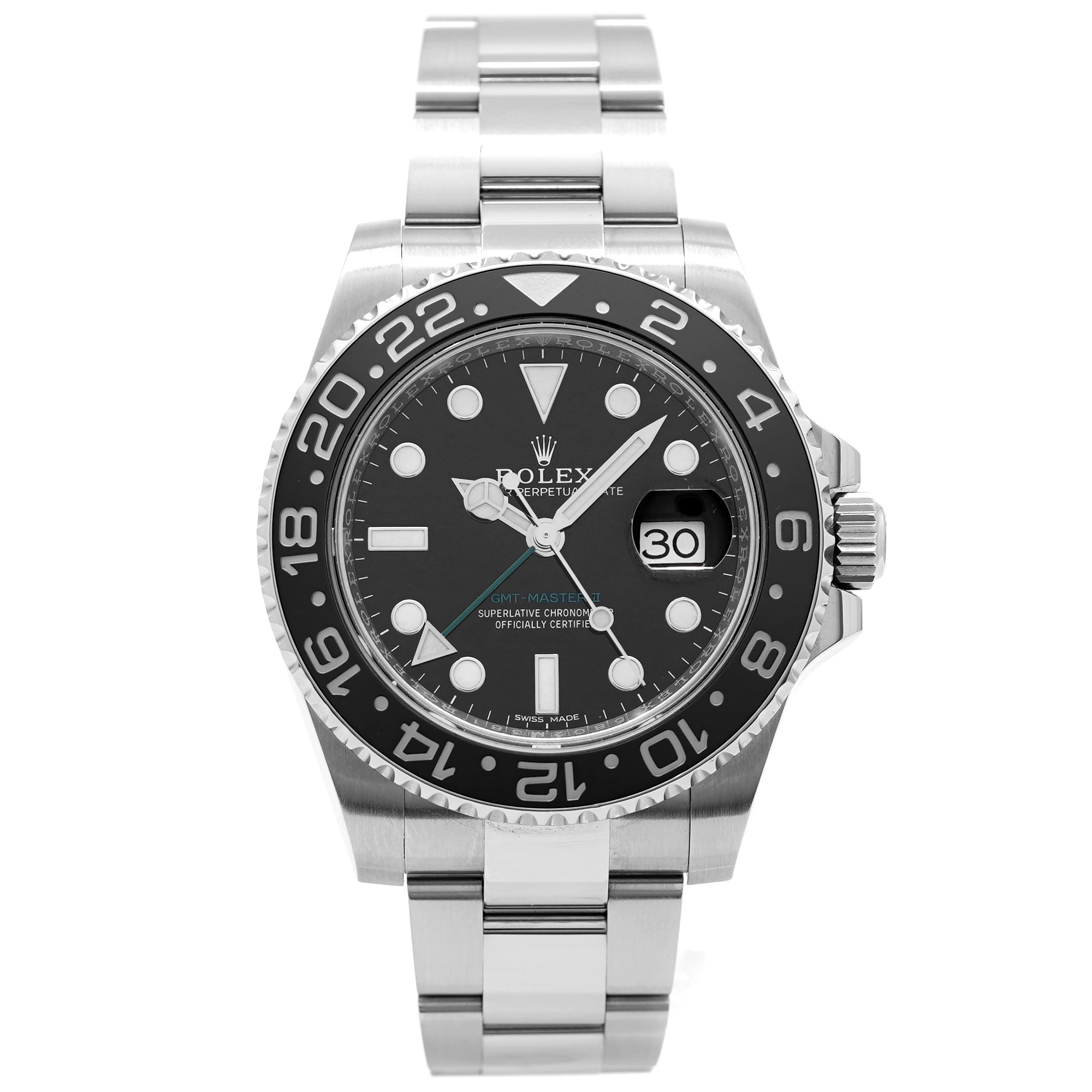 ロレックス　GMTマスターⅡ 116710LN  2018年 ROLEX GMT Master II 116710LN 2018- Inventory 8842 - DelrayWatch.com