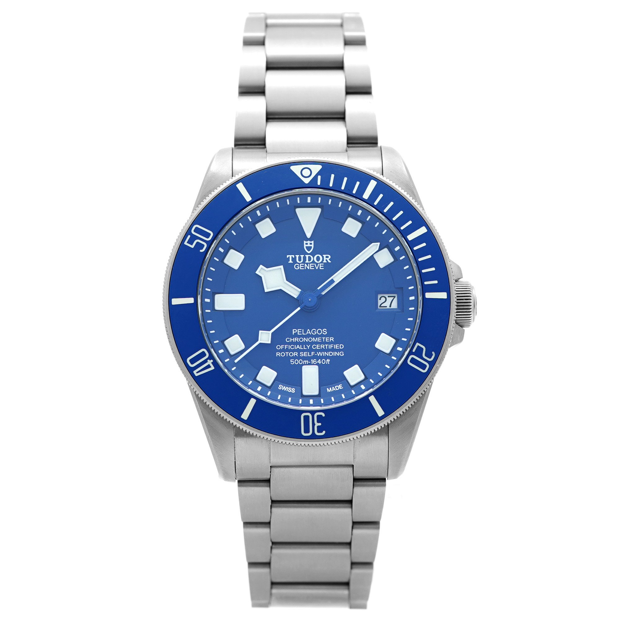 Tudor Pelagos Titanium 25600T *Blue* - Inventory 8851