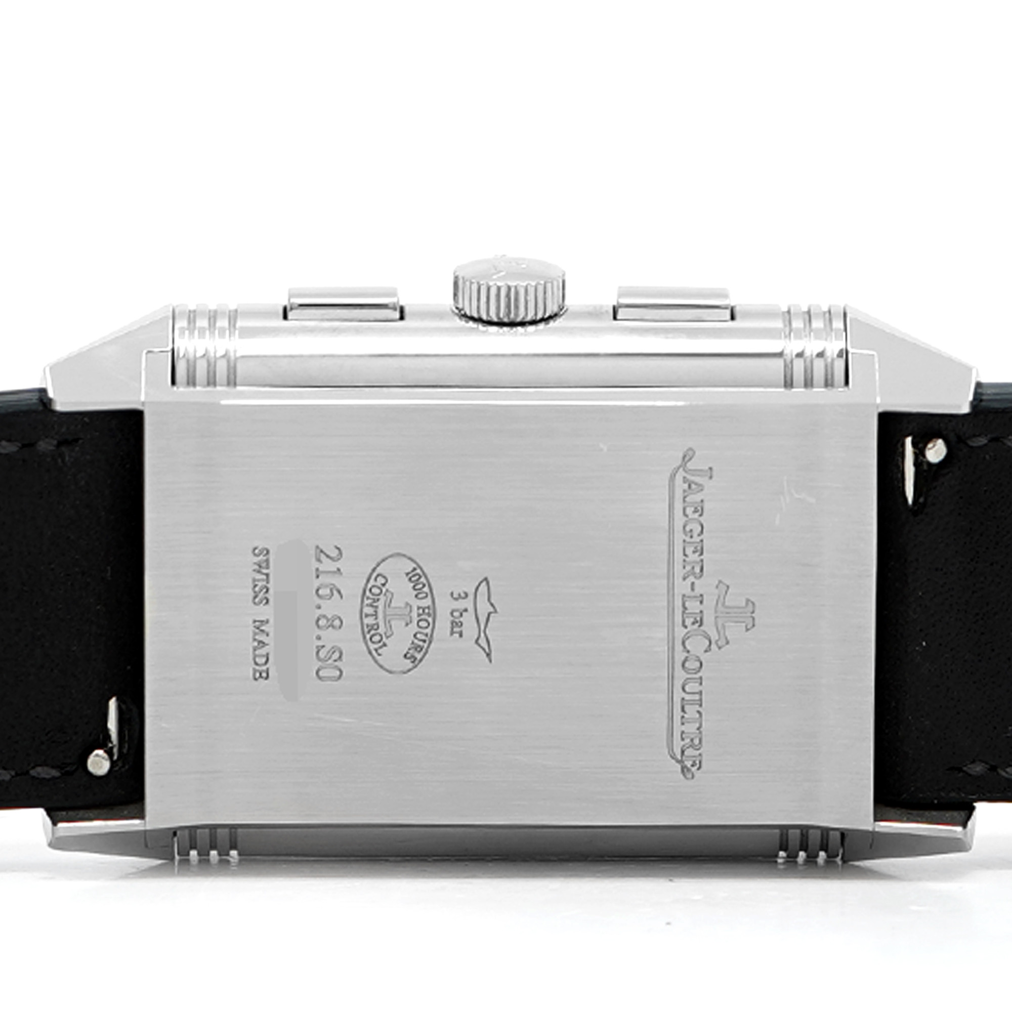 Jaeger LeCoultre Reverso Tribute Chronograph Q389848J *Mint Blue
