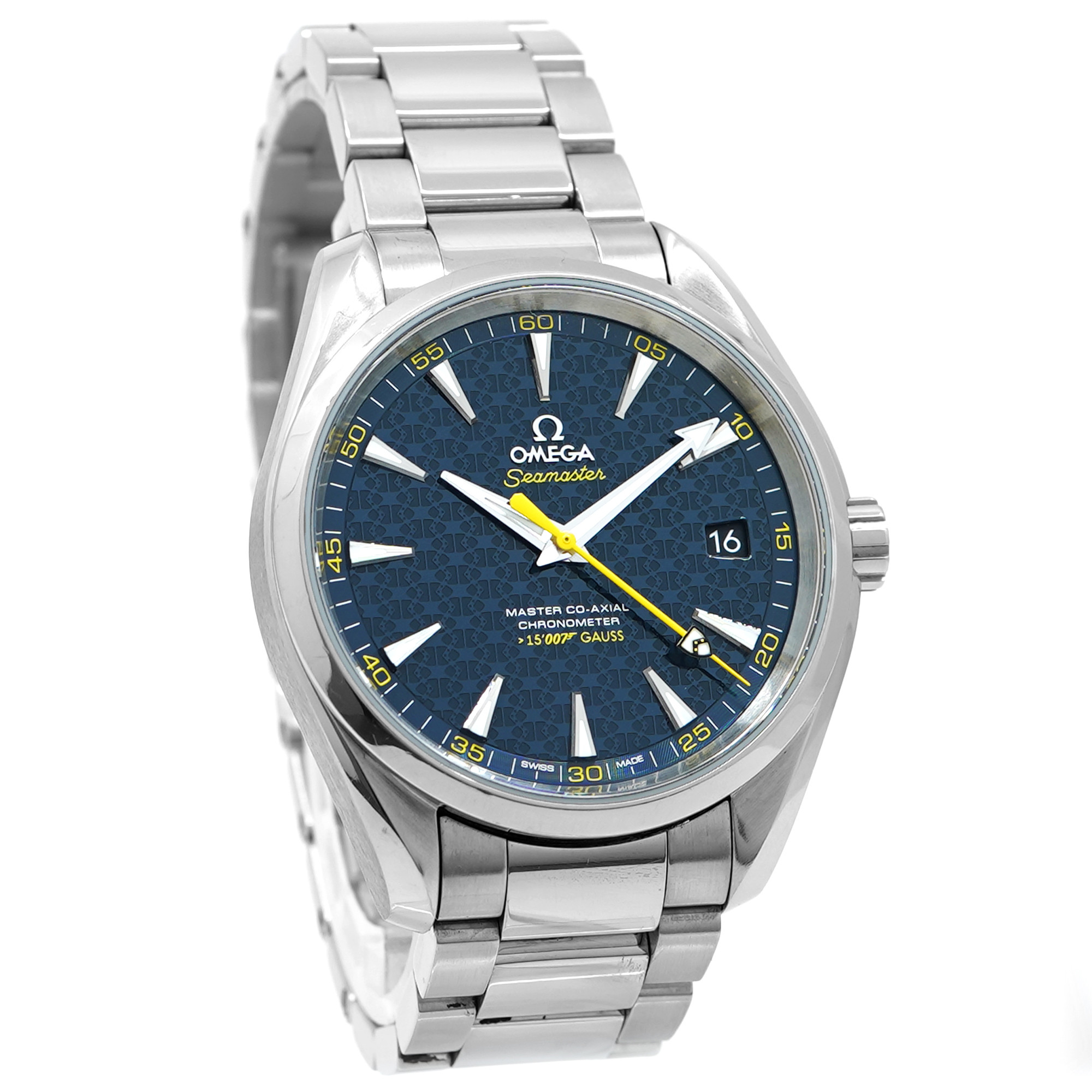 Omega Seamaster Aqua Terra 41.5mm Spectre James Bond *Blue Dial* - Inventory 8856