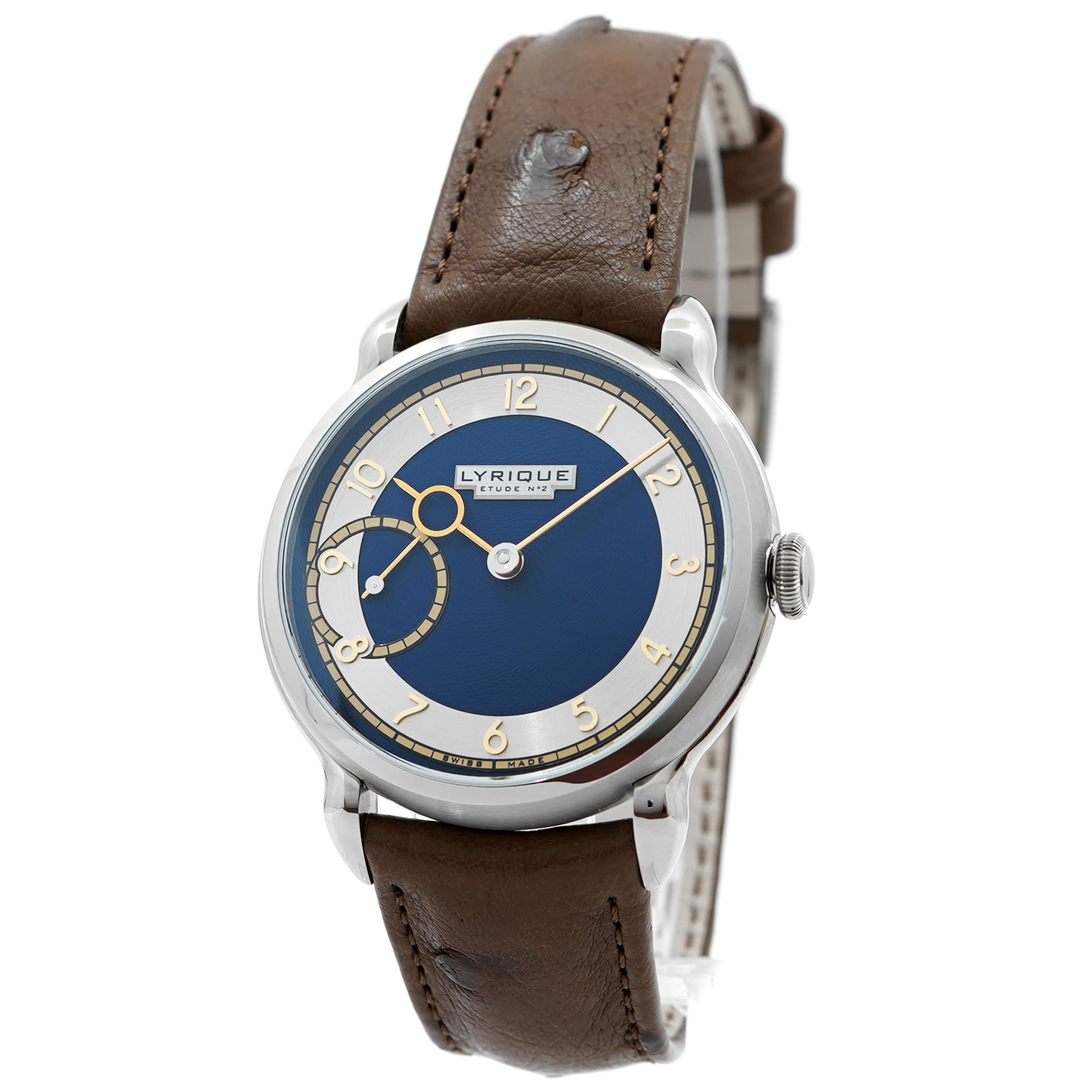 Lyrique Etude No.2 Blue Guilloche *Unworn*- Inventory 8912