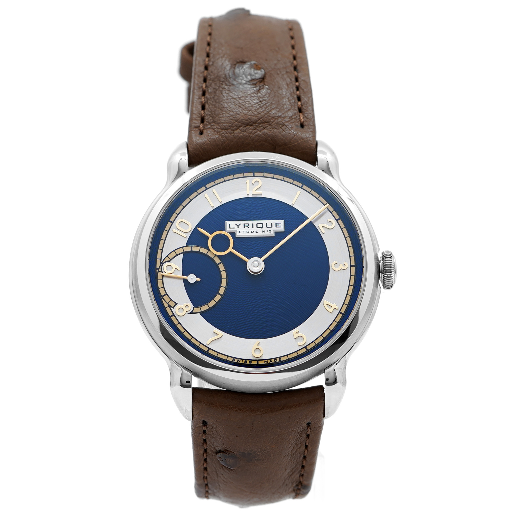 Lyrique Etude No.2 Blue Guilloche *Unworn*- Inventory 8912