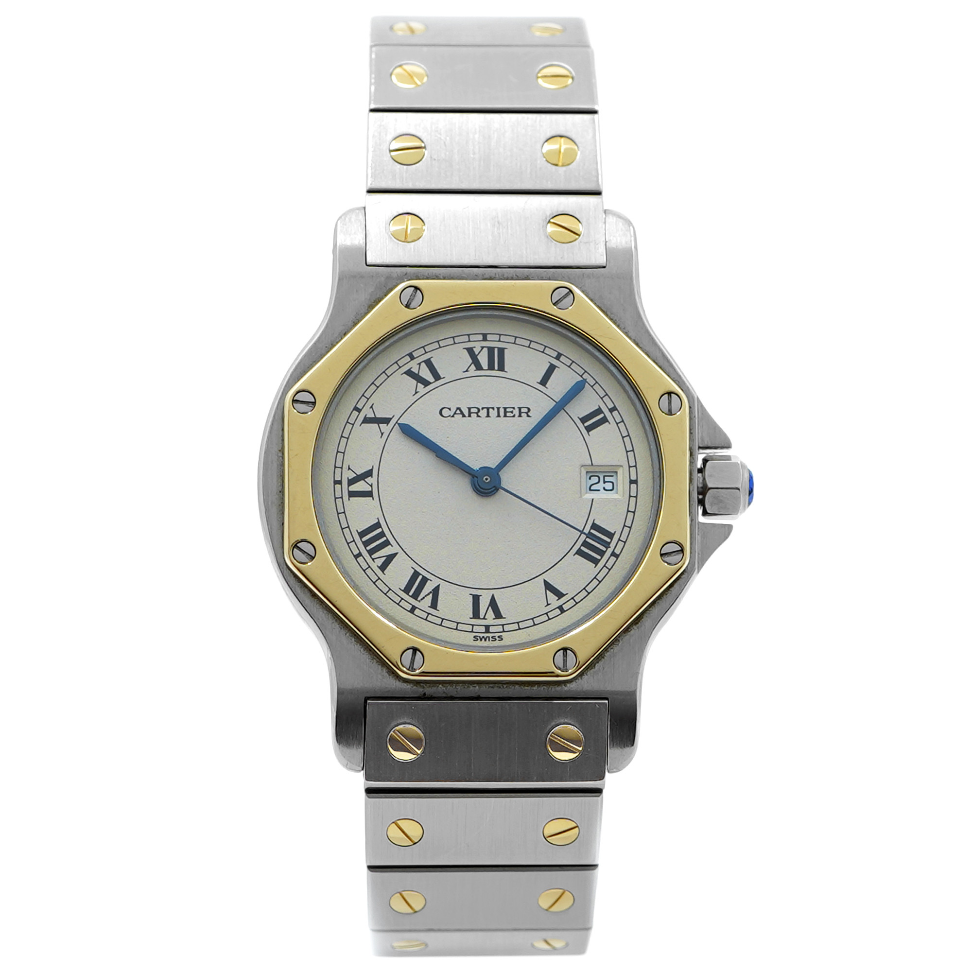 Cartier Santos Galbee Octagon 187902 - Inventory 8917