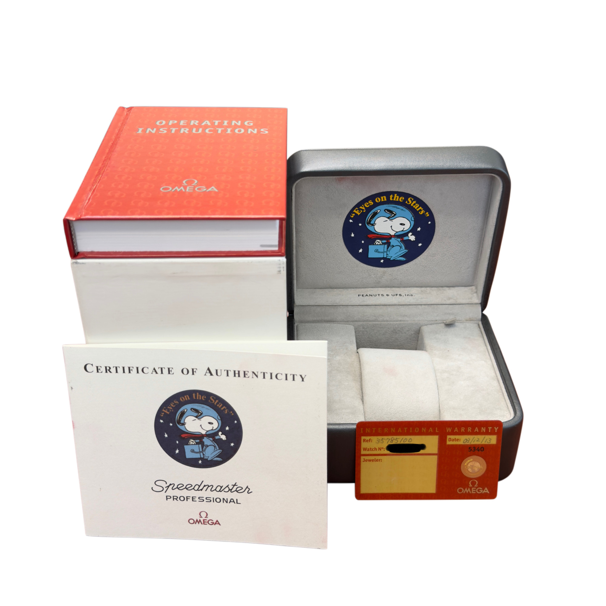 Omega Speedmaster Moon Professional Snoopy 3578.51.00 - Inventory 8901