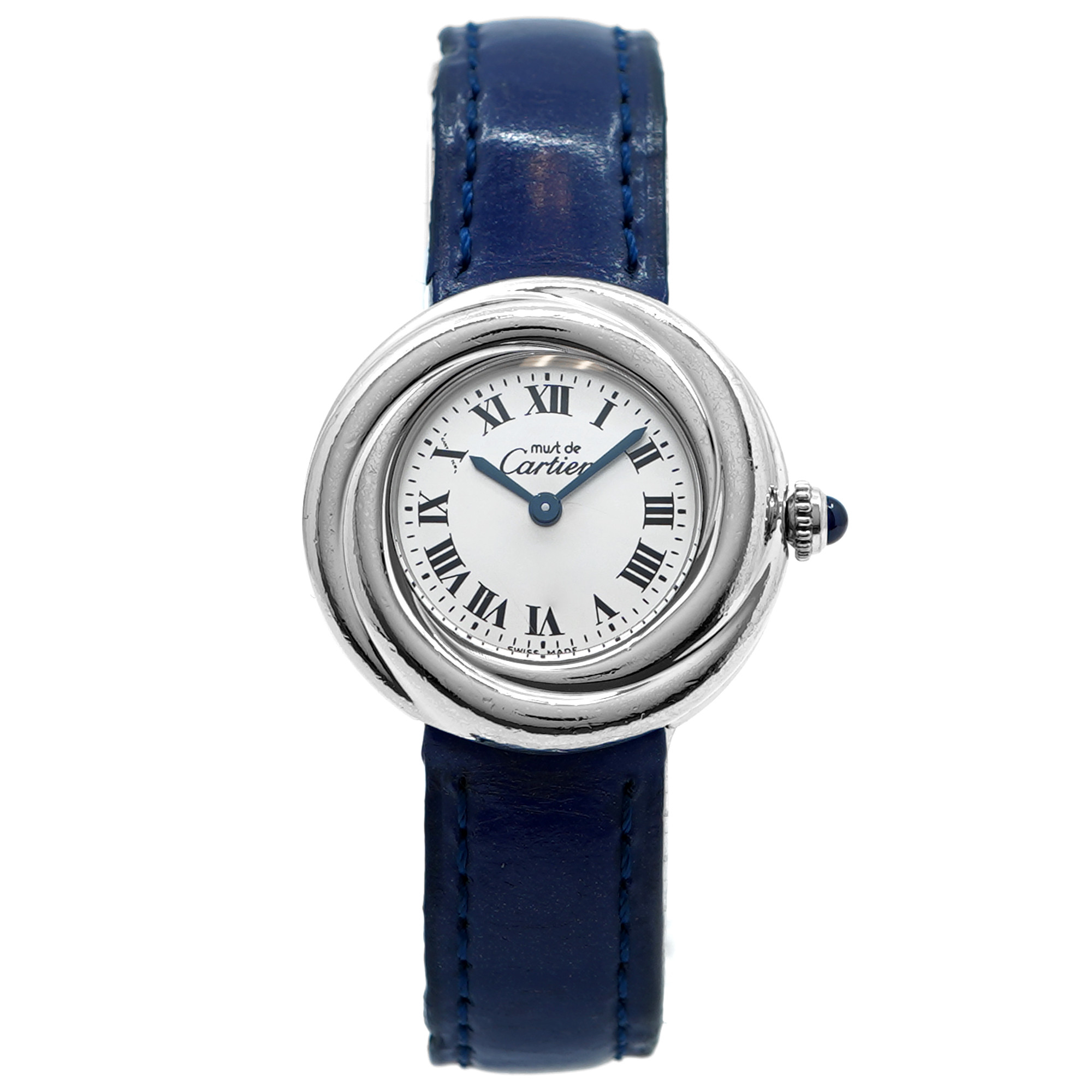 Cartier トリニティ　時計 Cartier Trinity Argent 2439 - Inventory 8946 - DelrayWatch.com