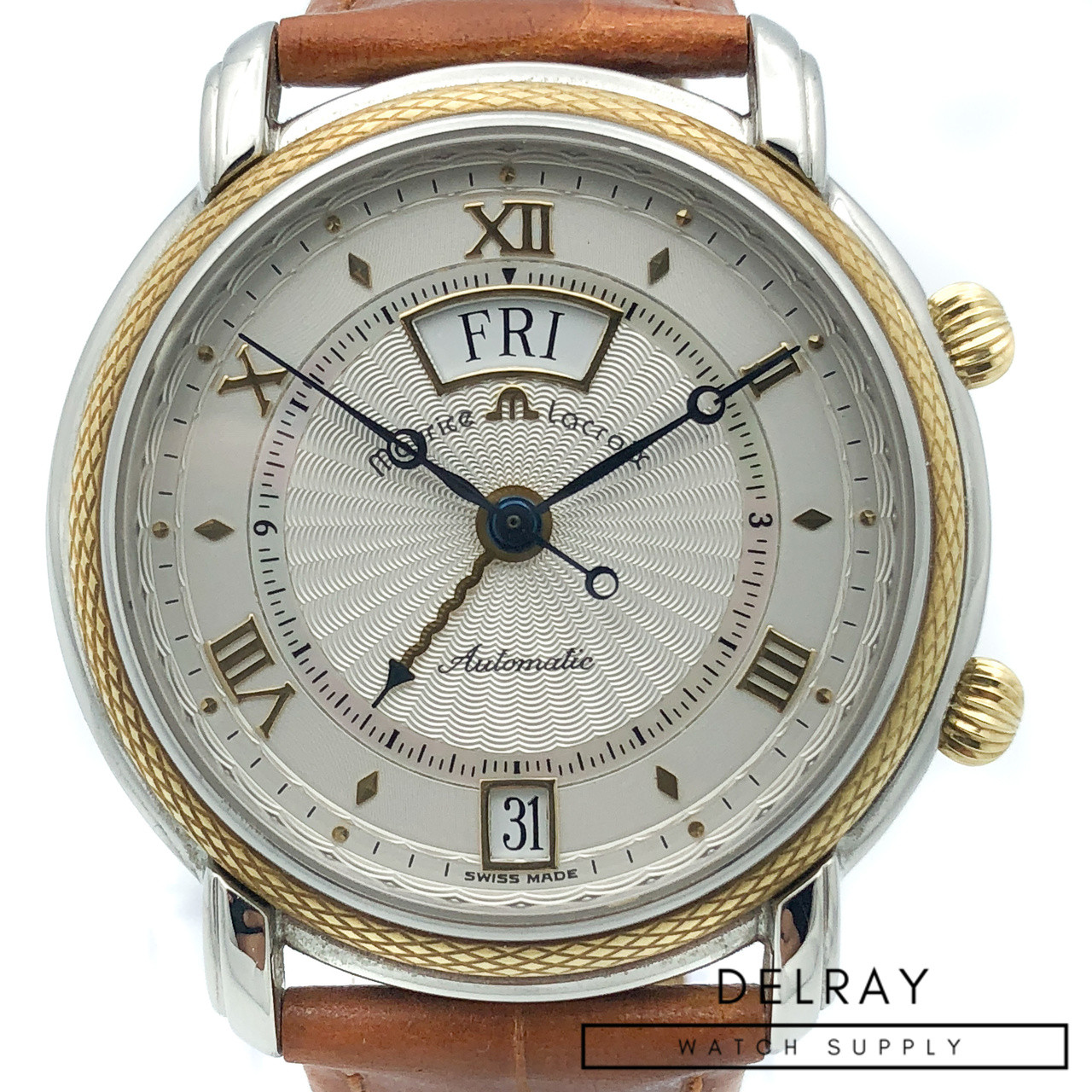 Maurice Lacroix Masterpiece Alarm - DelrayWatch.com