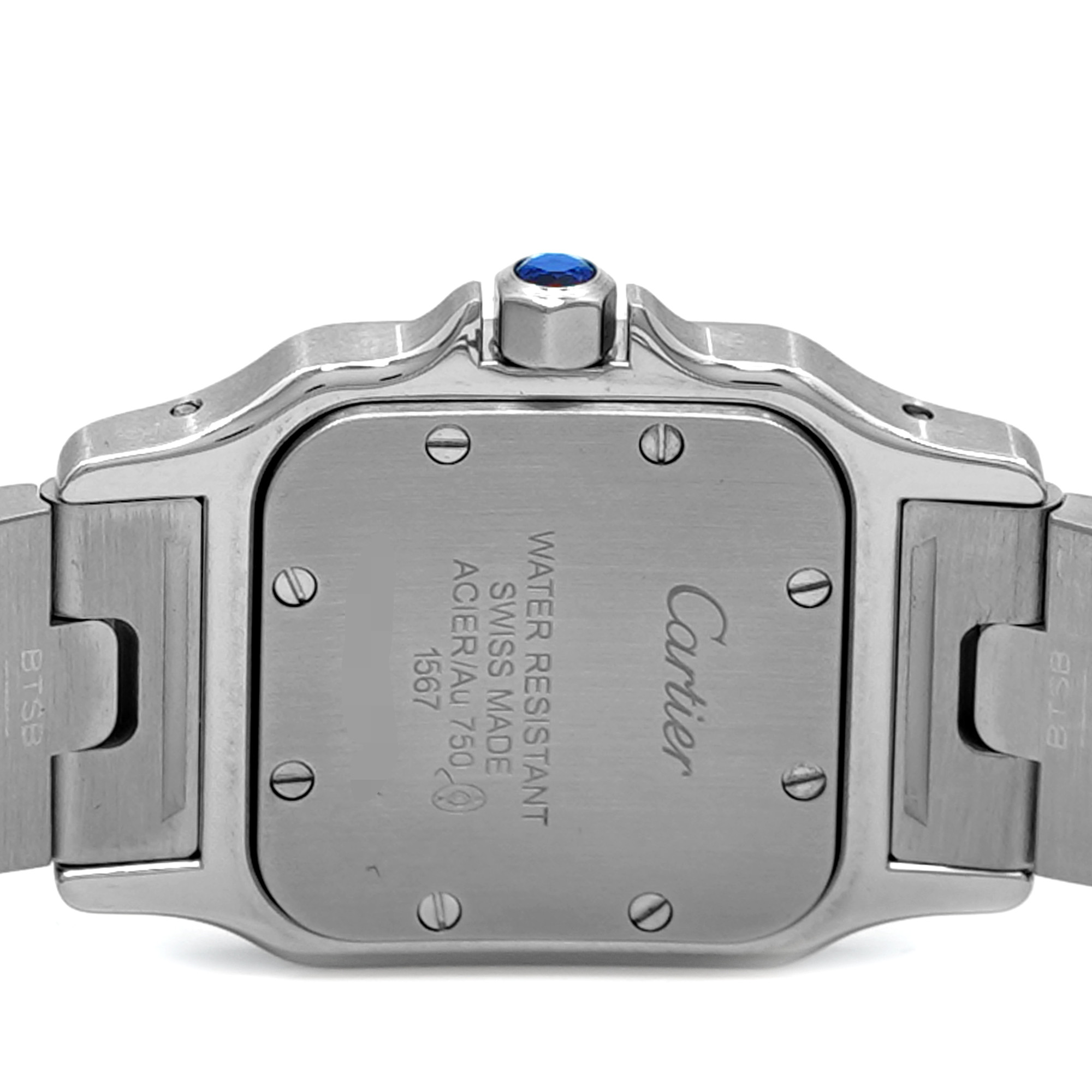 Cartier Santos Galbee Small W20012C4  - Inventory 8955