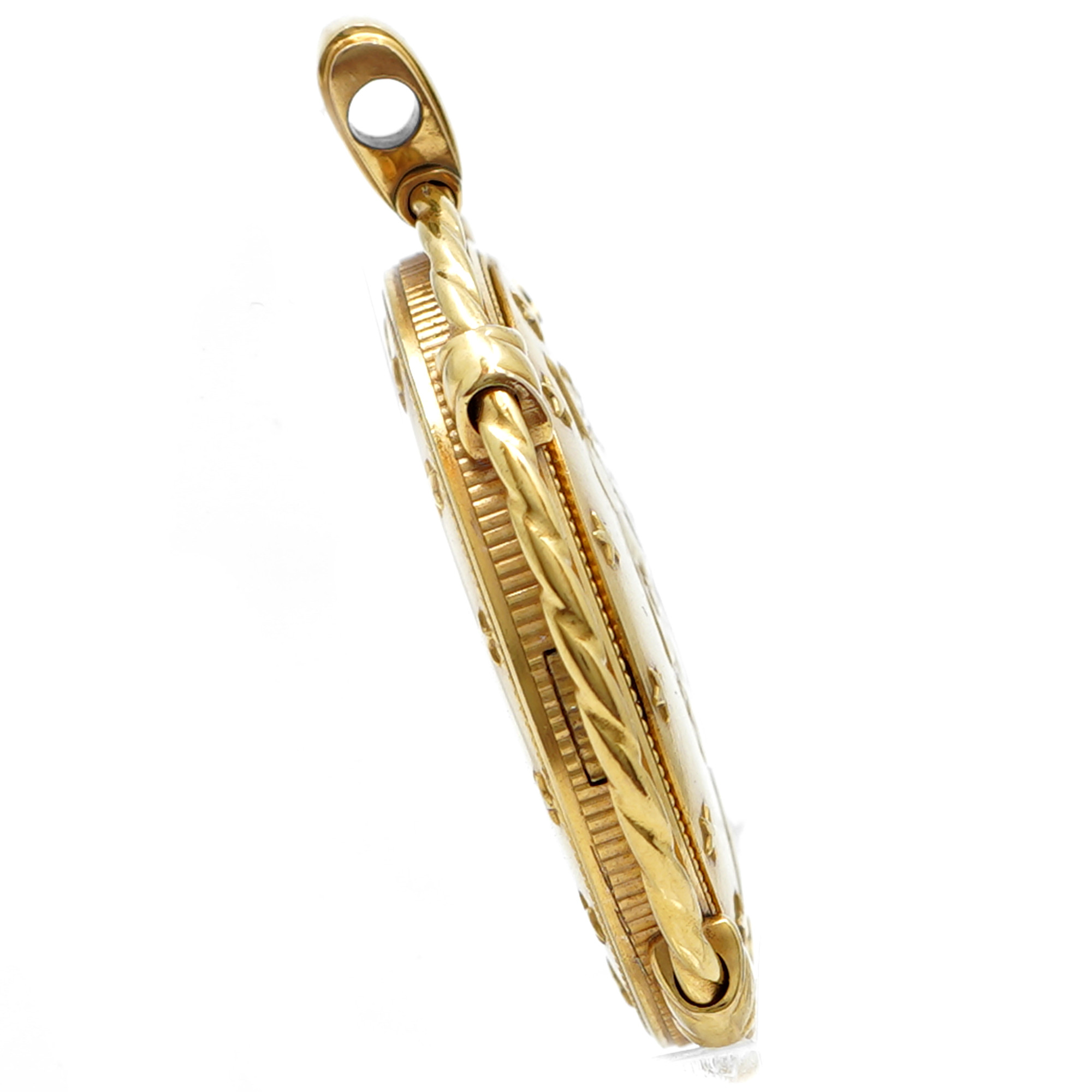 Louvic Liberty Coin Pendant Watch *Vintage* - Inventory 8998