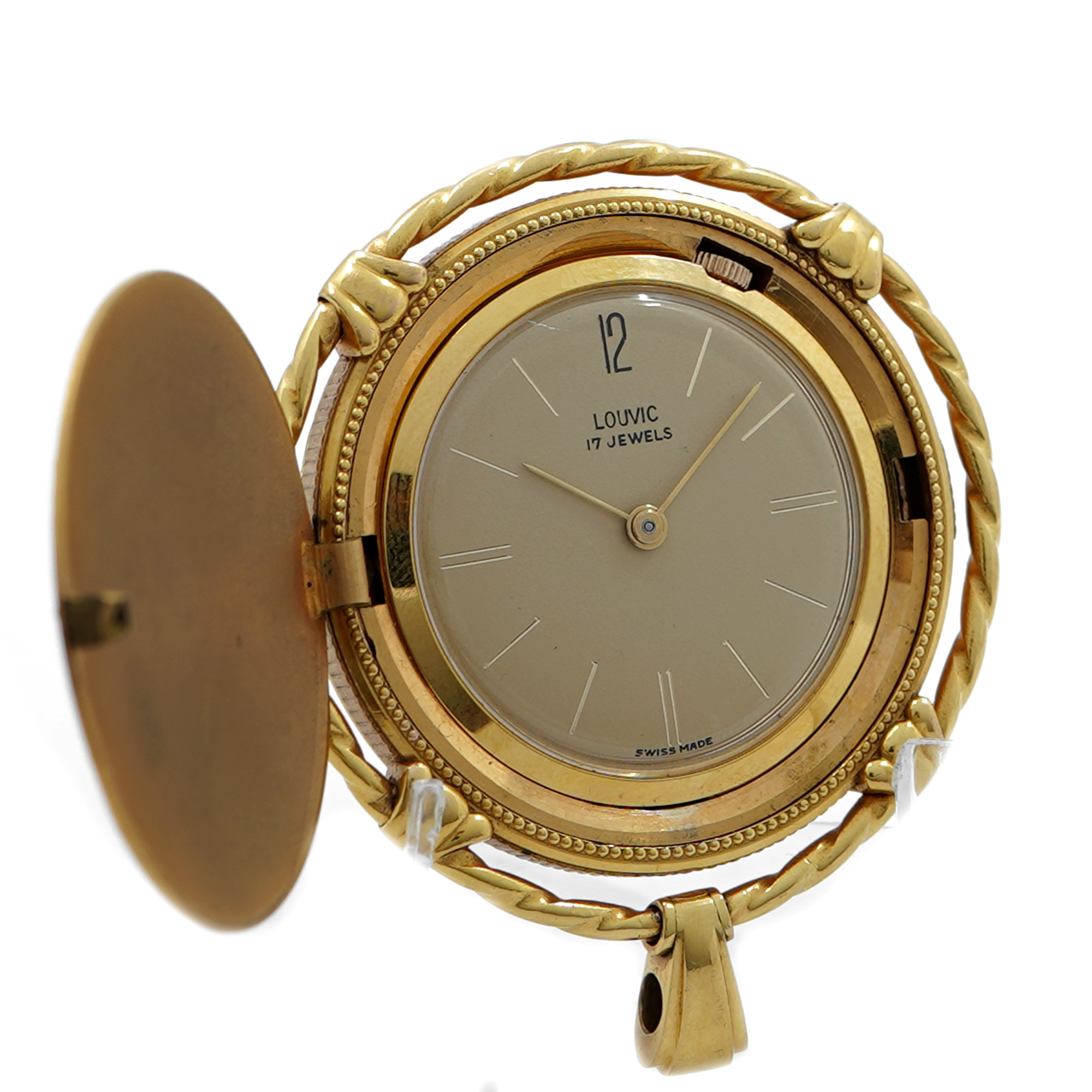 Louvic Liberty Coin Pendant Watch *Vintage* - Inventory 8998