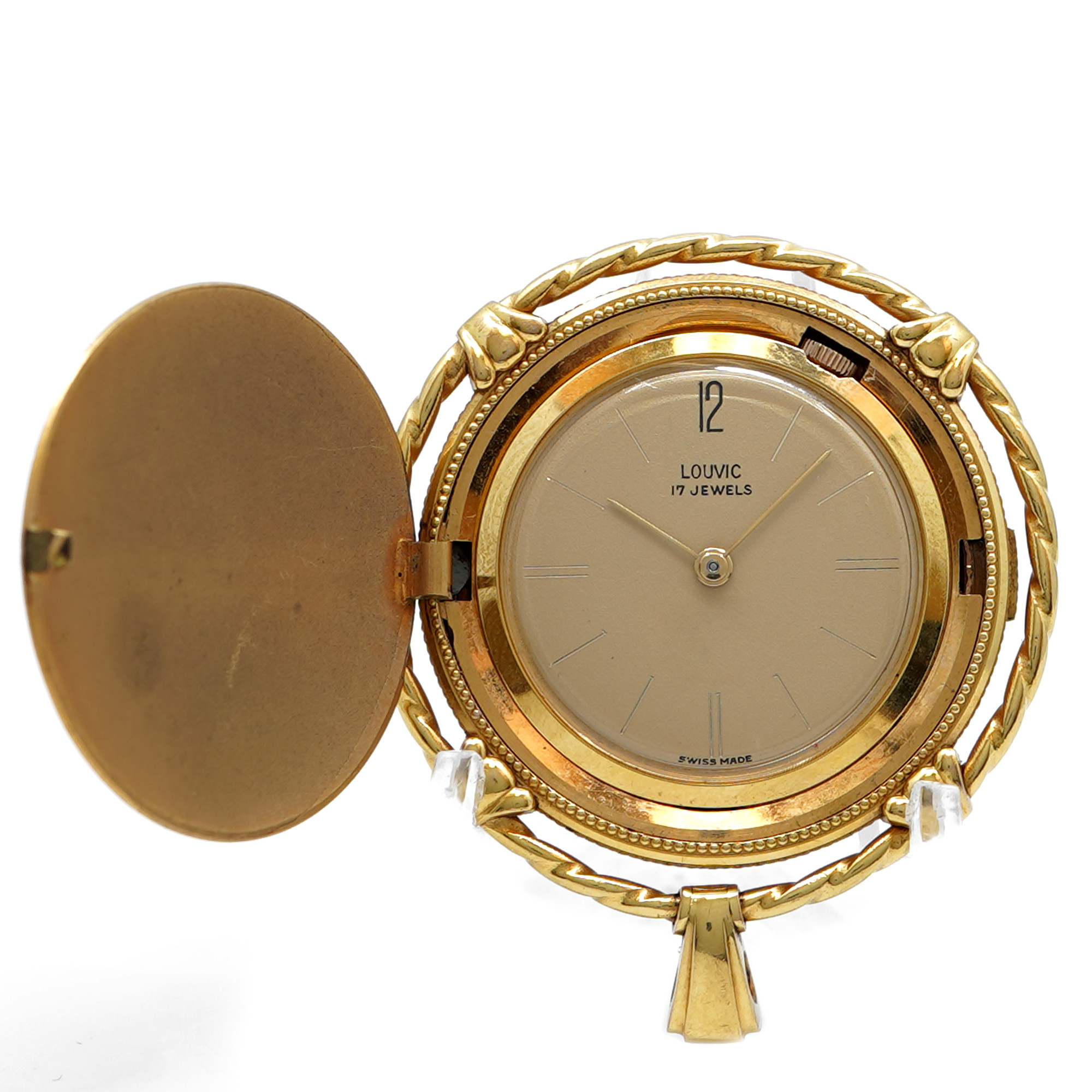 Louvic Liberty Coin Pendant Watch *Vintage* - Inventory 8998