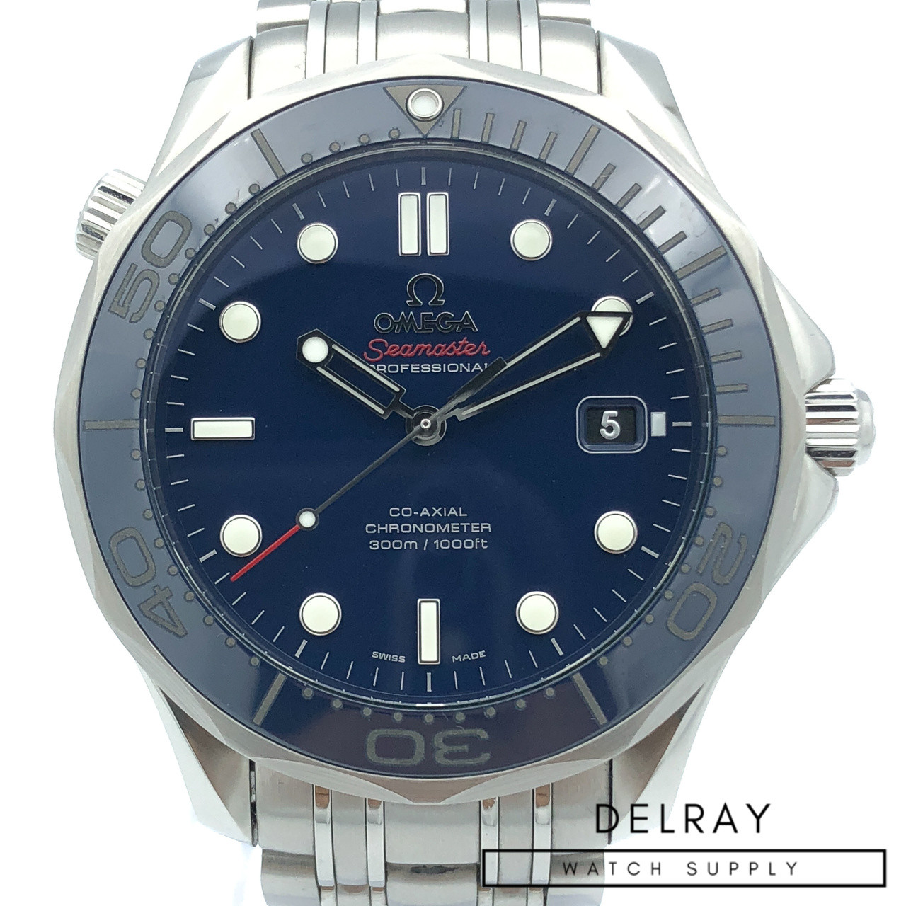 Omega Seamaster Professional Ceramic Blue Dial *2018 Warranty Card* 2