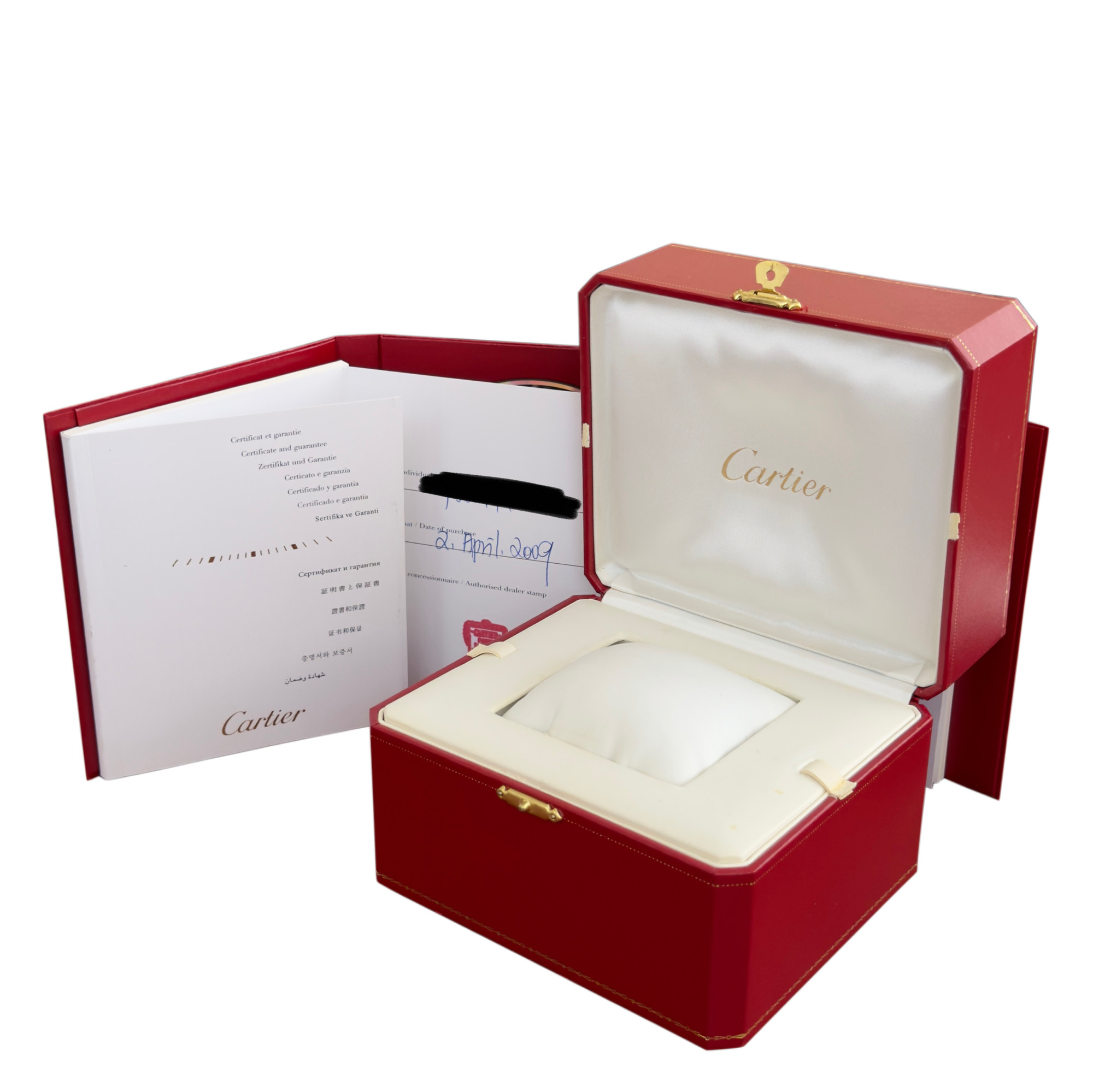 Cartier Roadster GMT 2722 - Inventory 8966