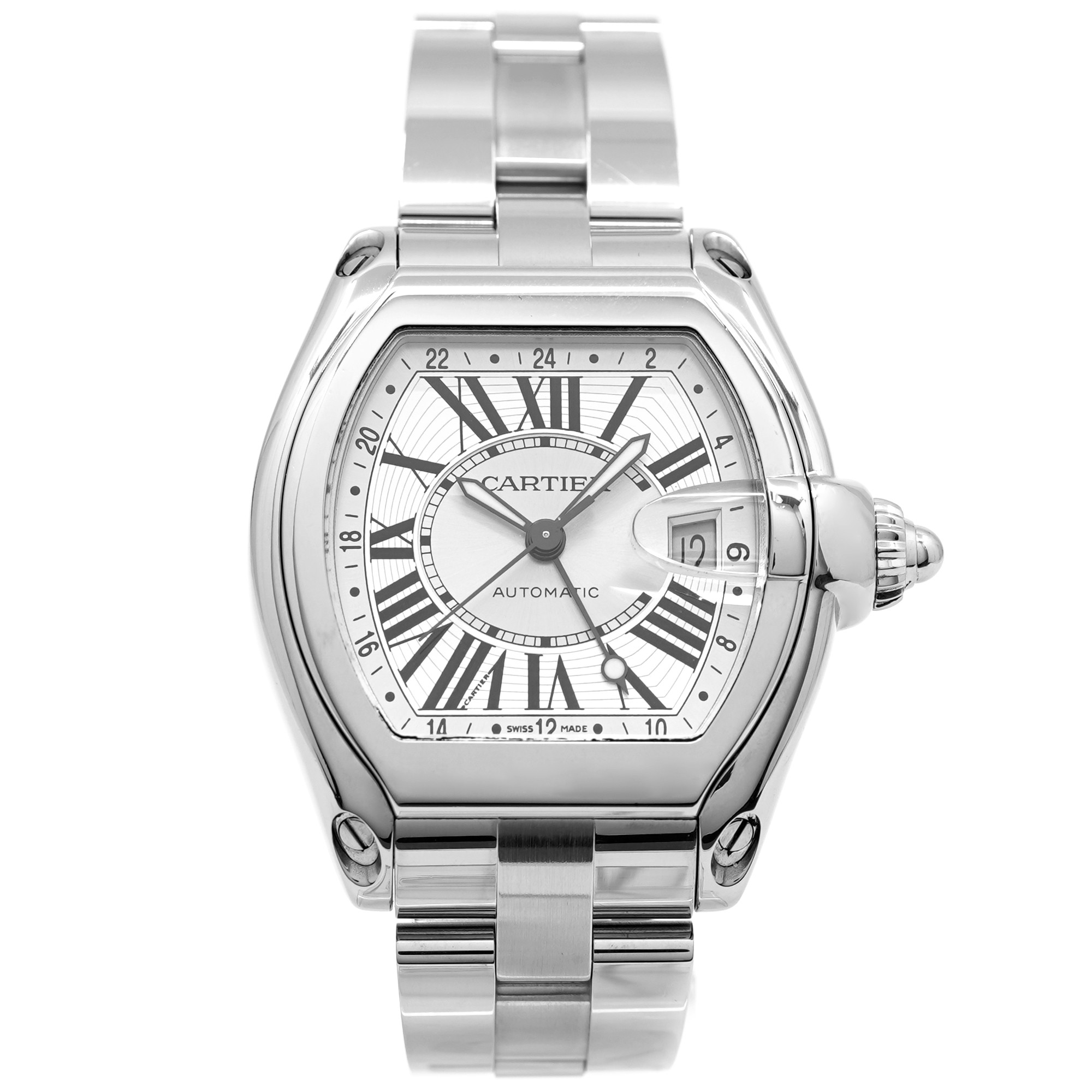 Cartier Roadster GMT 2722 - Inventory 8966 - DelrayWatch.com