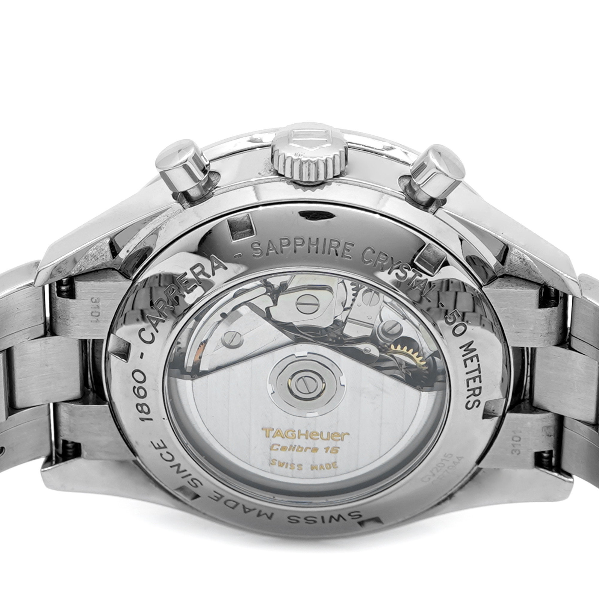 TAG Heuer Carrera Calibre 16 *Blue* -  Inventory 8995