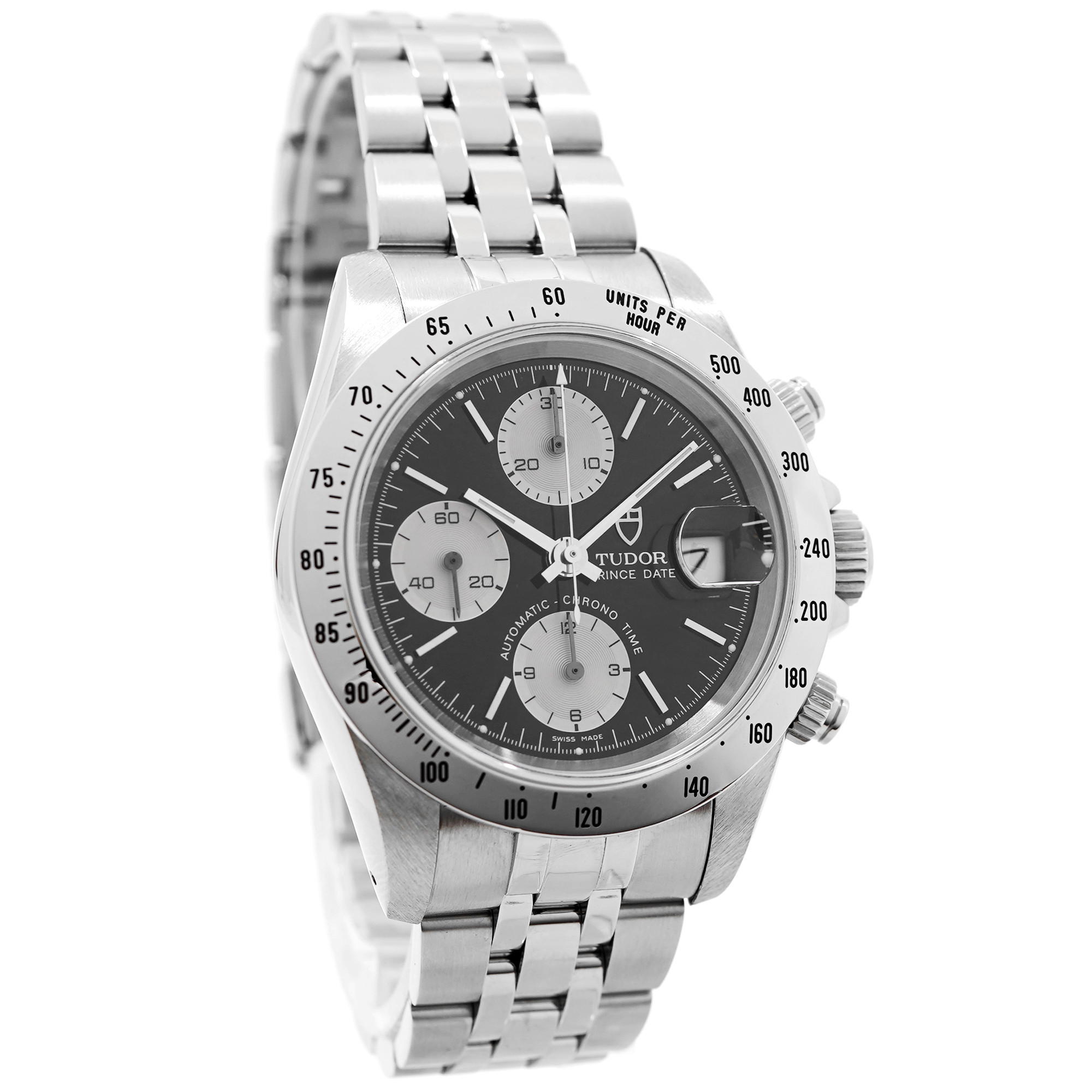 Tudor Prince Date Chrono Time 79280P - Inventory 9003