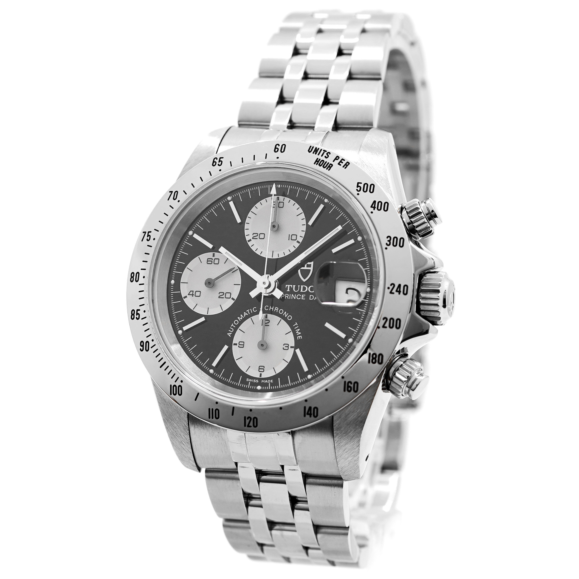 Tudor Prince Date Chrono Time 79280P - Inventory 9003