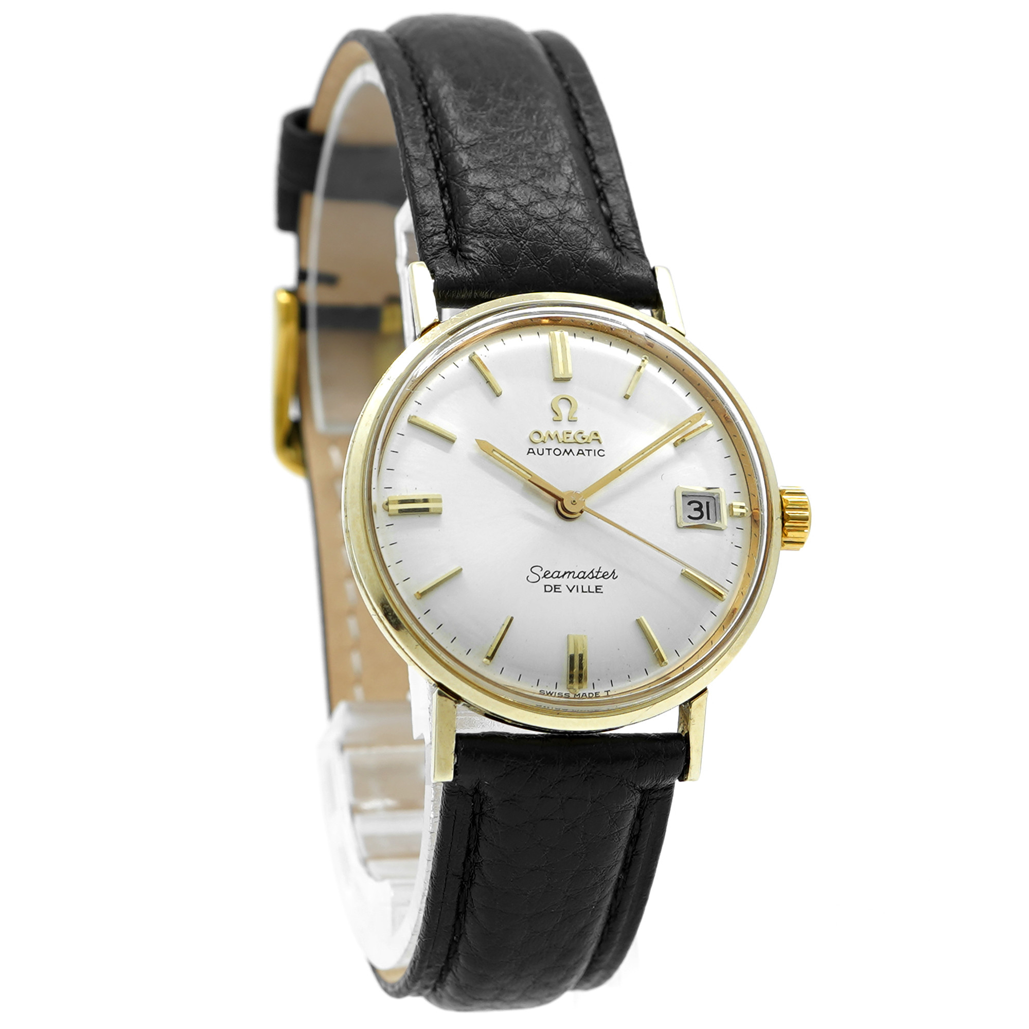 Omega Seamaster DeVille Automatic Date KL6610  *Solid 14k* Caliber 563 - Inventory 8971