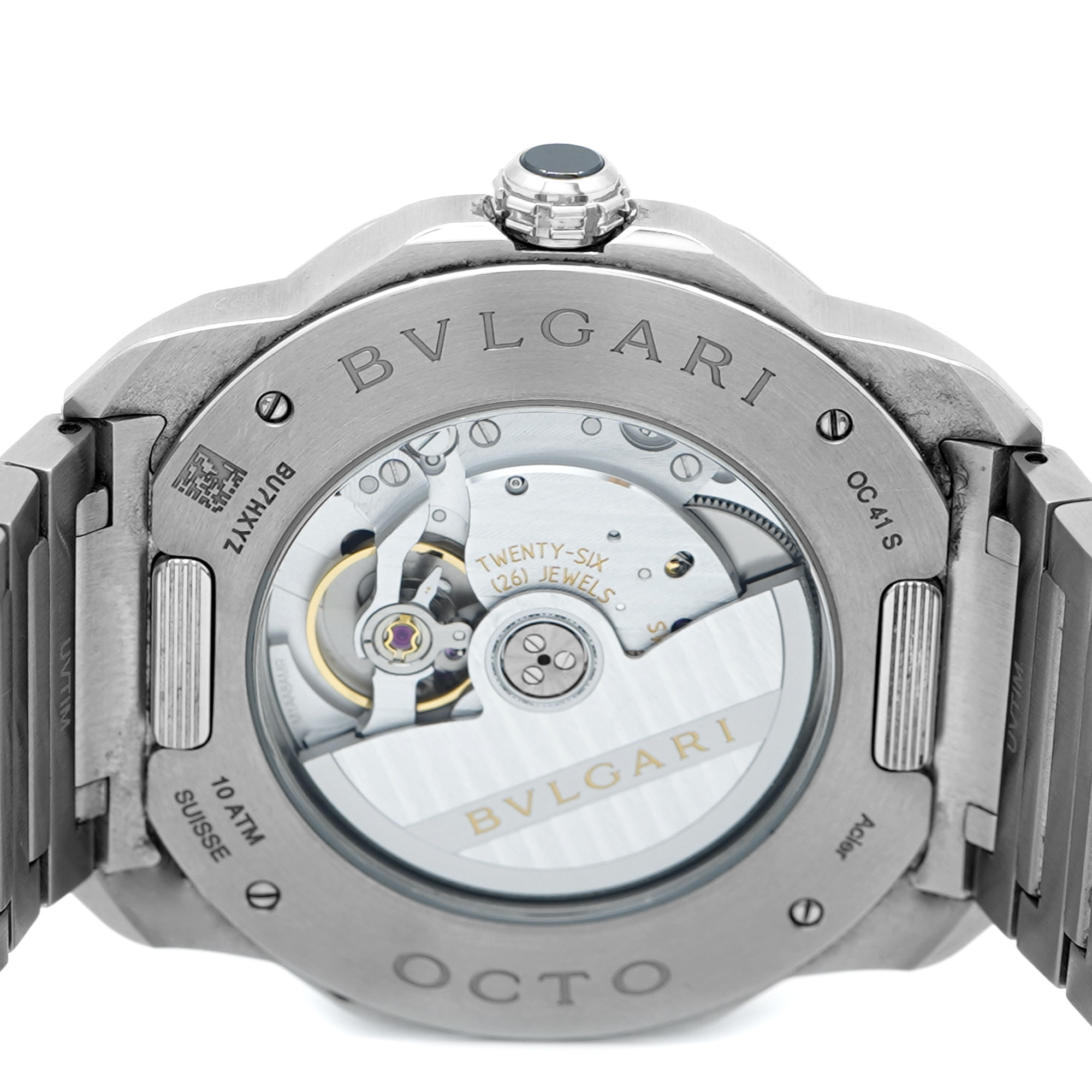 Bulgari Octo Roma OC41S *Blue Dial* - Inventory 9011