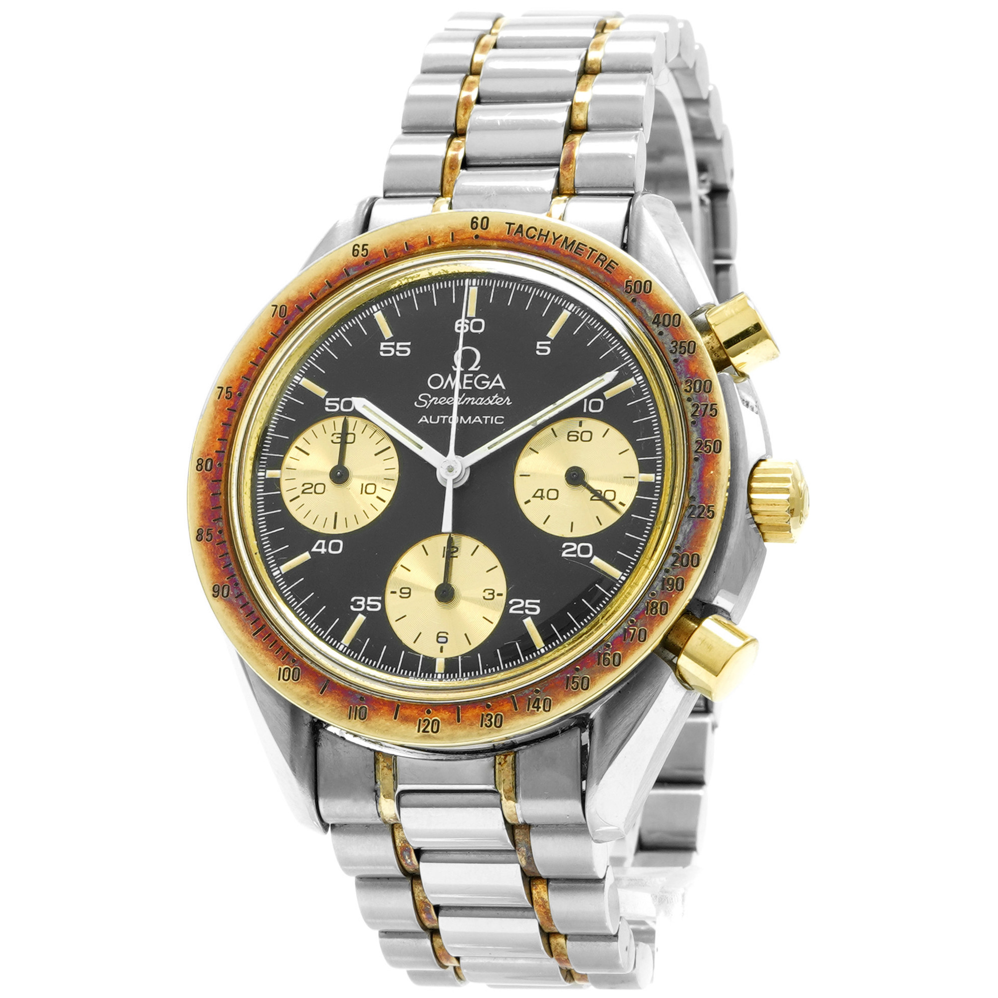 Omega Speedmaster Reduced  39mm Rose Gold and Stainless Steel 175.0033 - Inventory 9015